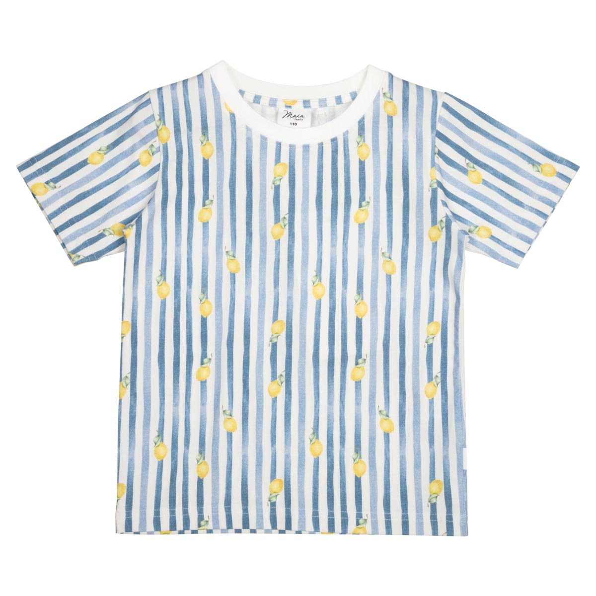 Lemon Stripe t-shirt, natural white
