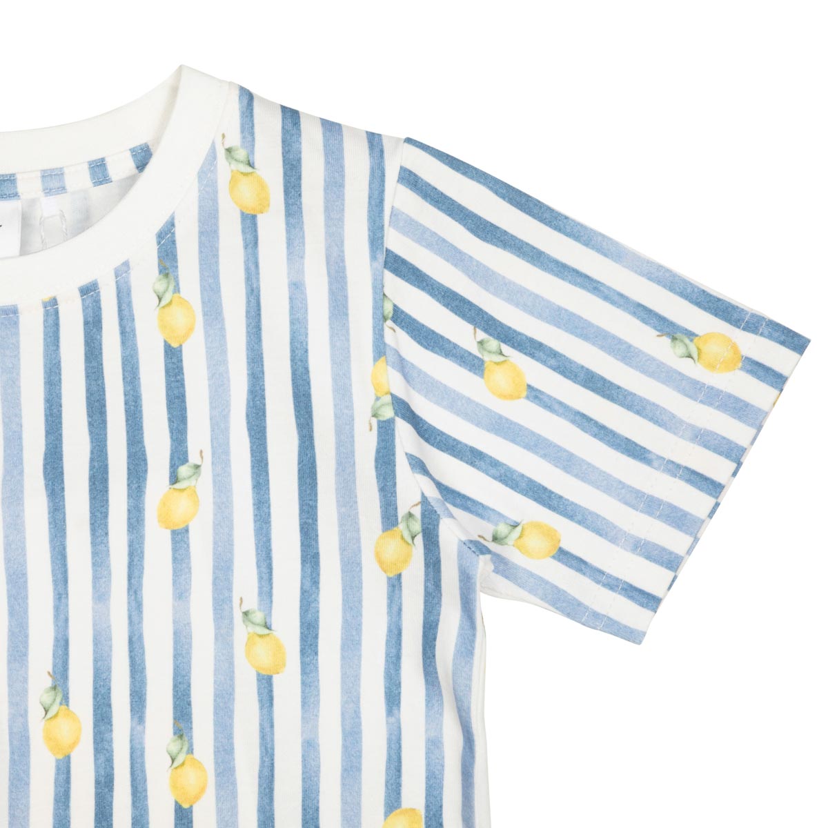 Lemon Stripe t-shirt, natural white