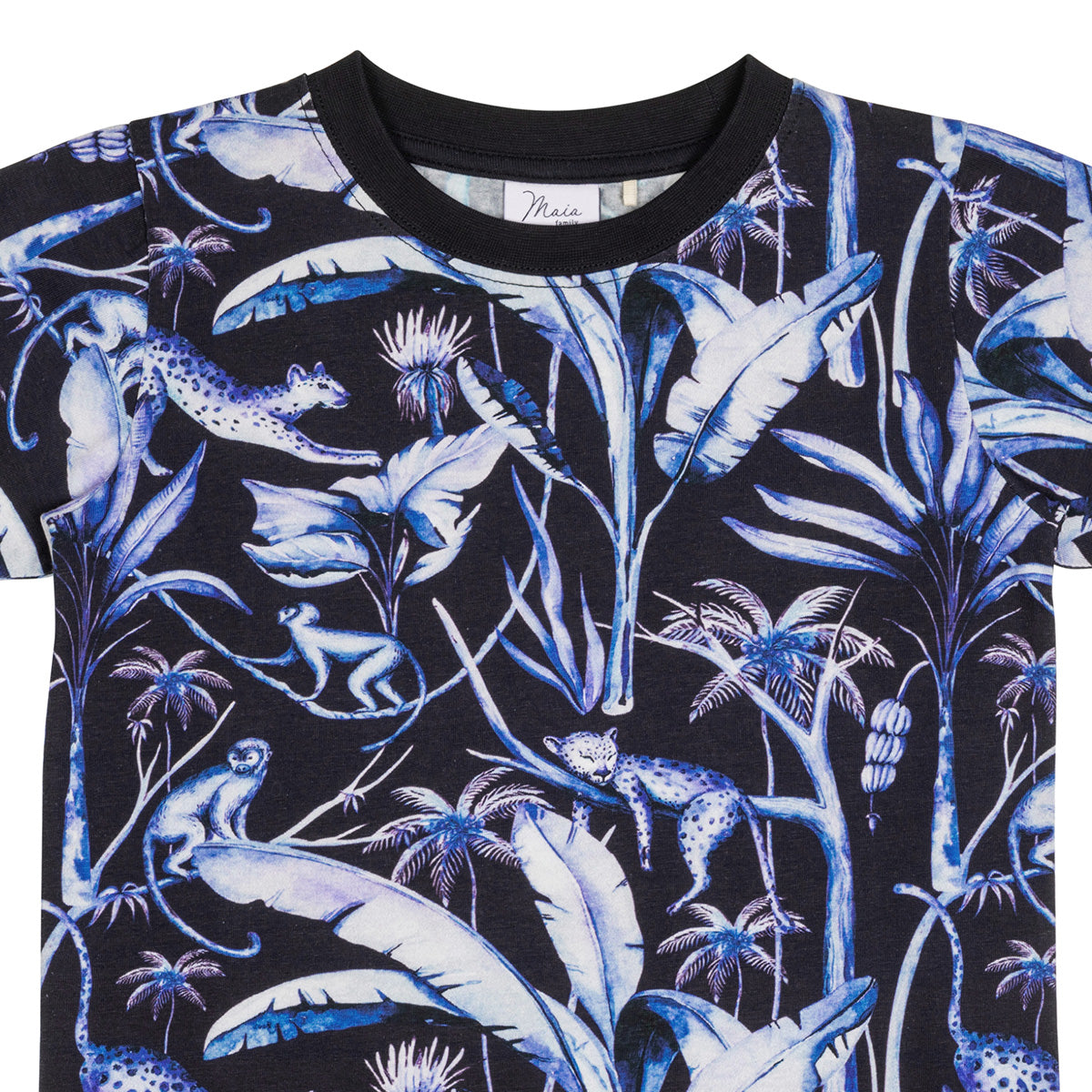 Rainforest t-shirt, dark blue
