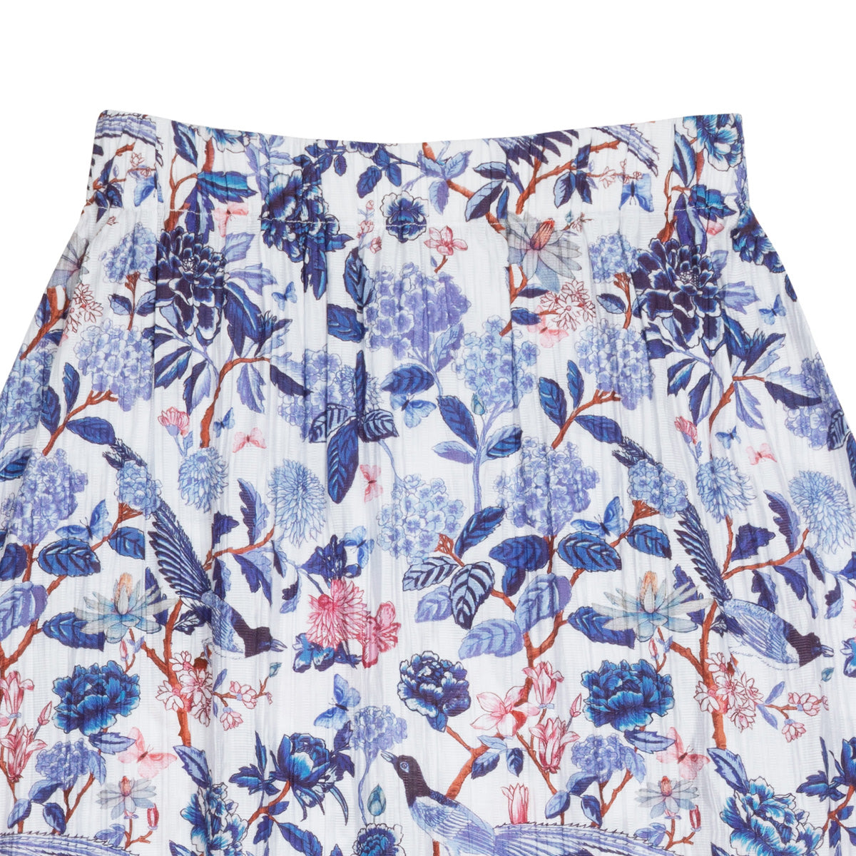 Sophia skirt, Bluebird, natural white