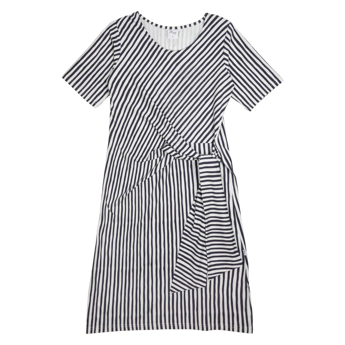 Kathy dress, Stripe, dark blue