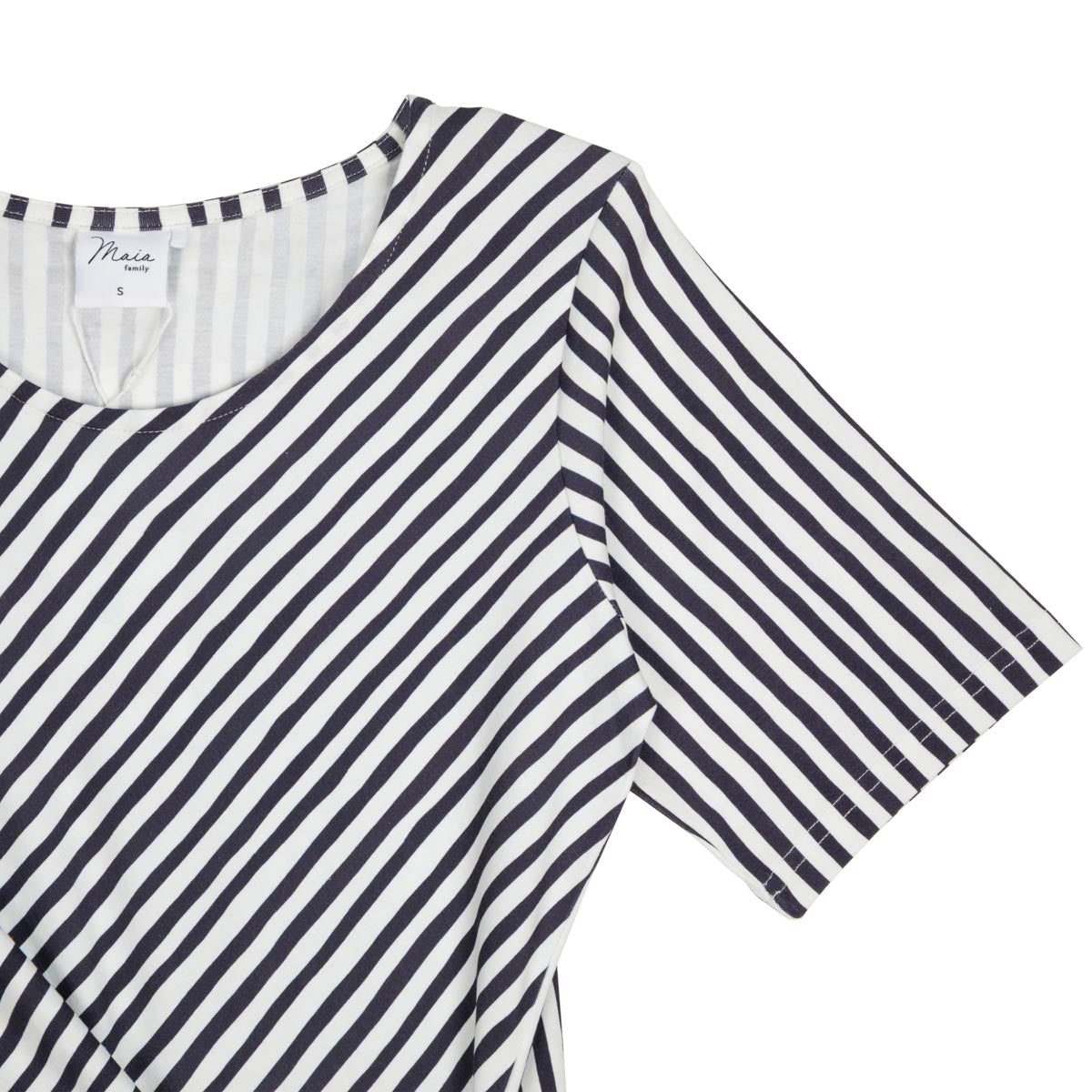 Kathy dress, Stripe, dark blue