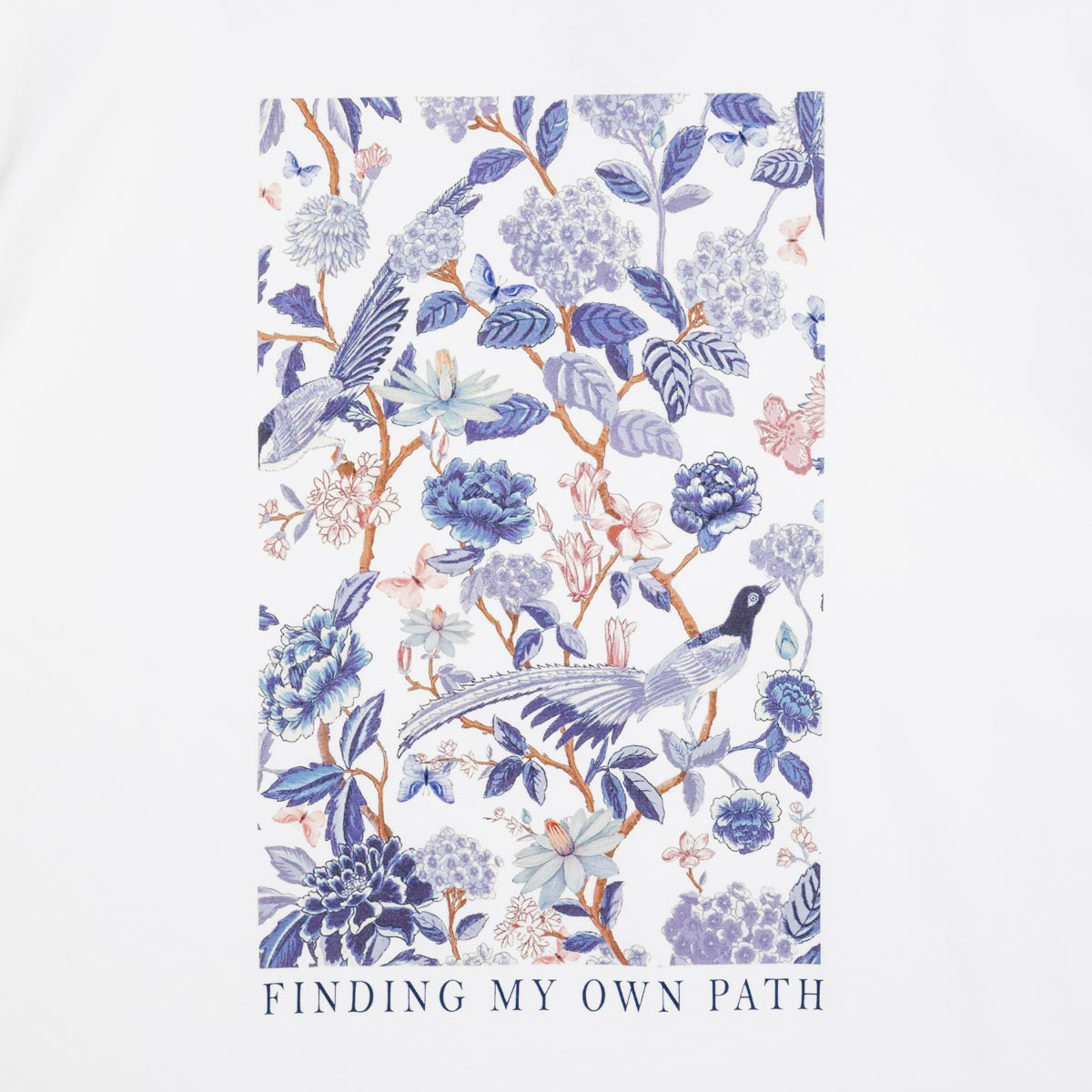 Serena t-shirt, Bluebird, natural white