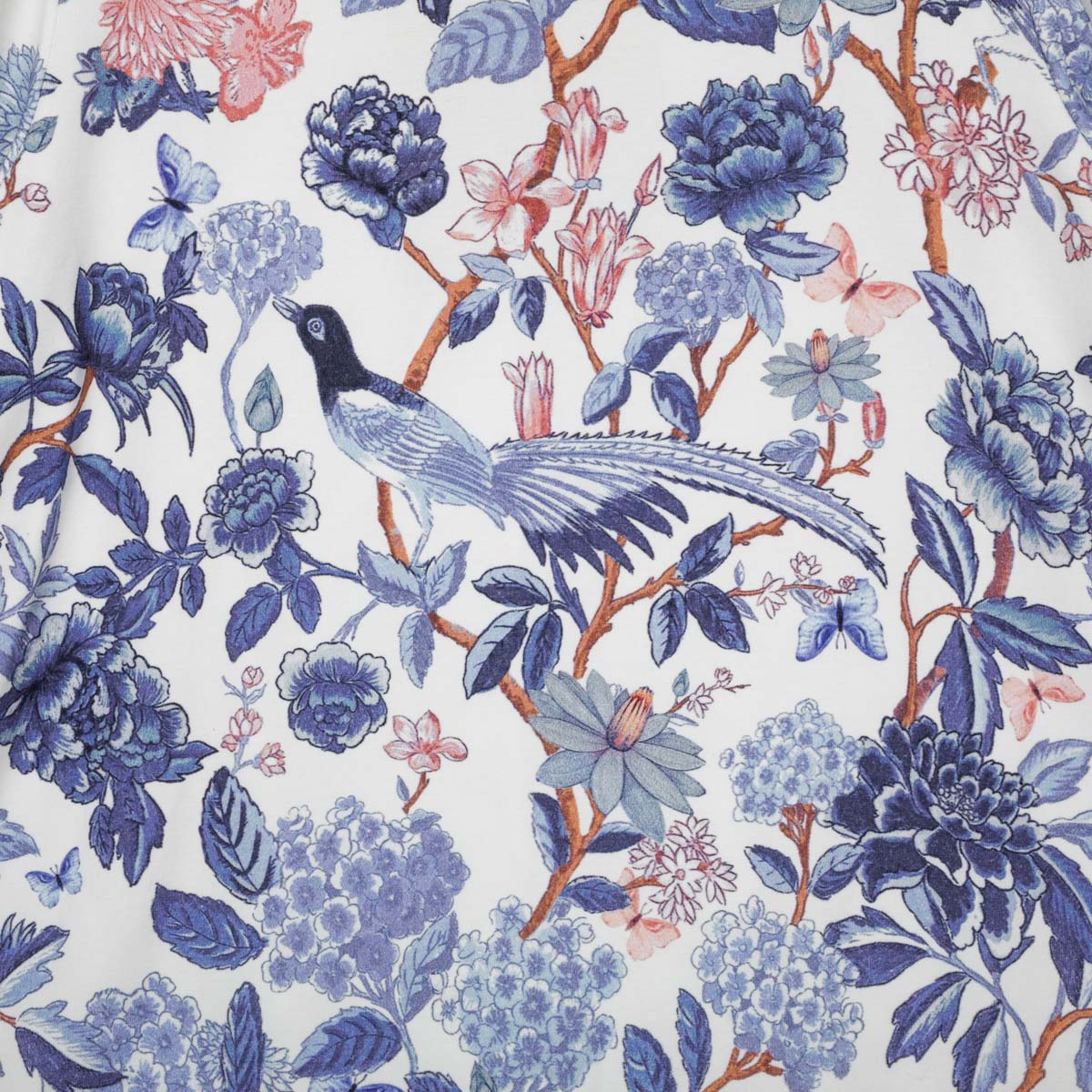 Lisa dress, Bluebird, natural white