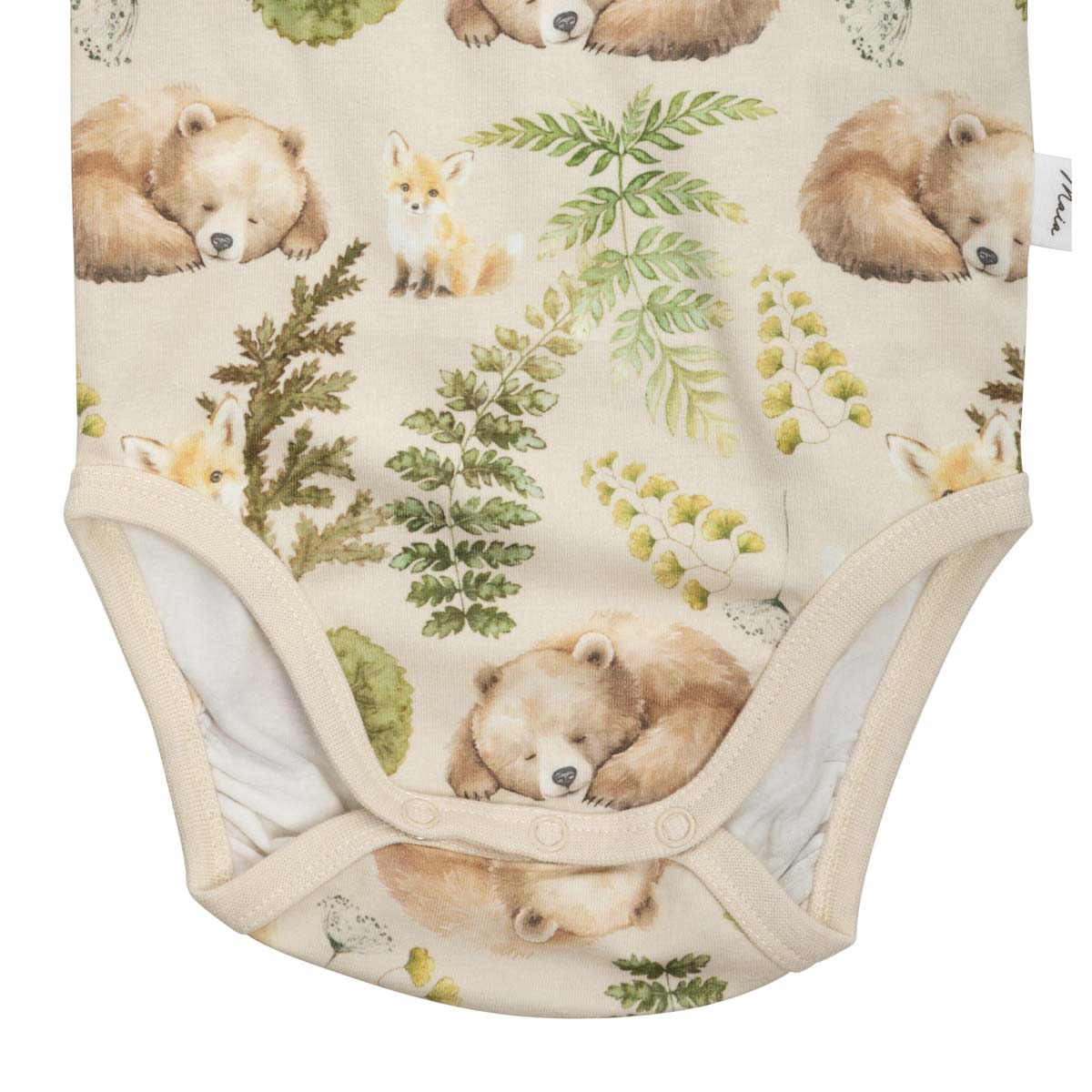 Nap time bodysuit, beige