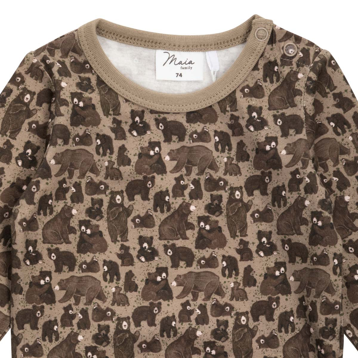 Little bears bodysuit, brown