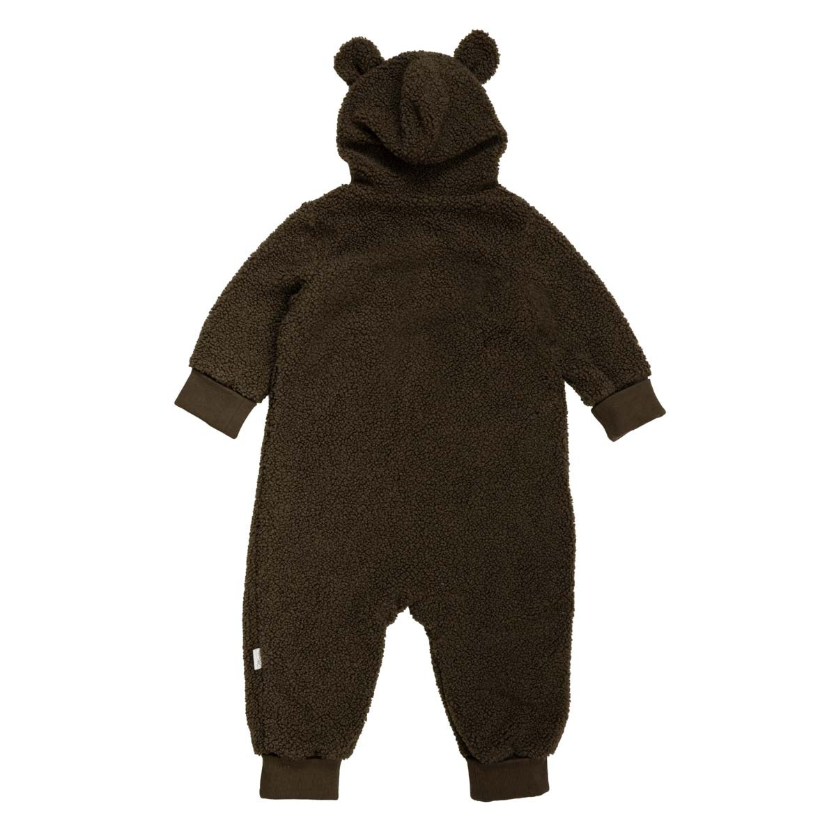 Teddy baby overall, chocolate brown