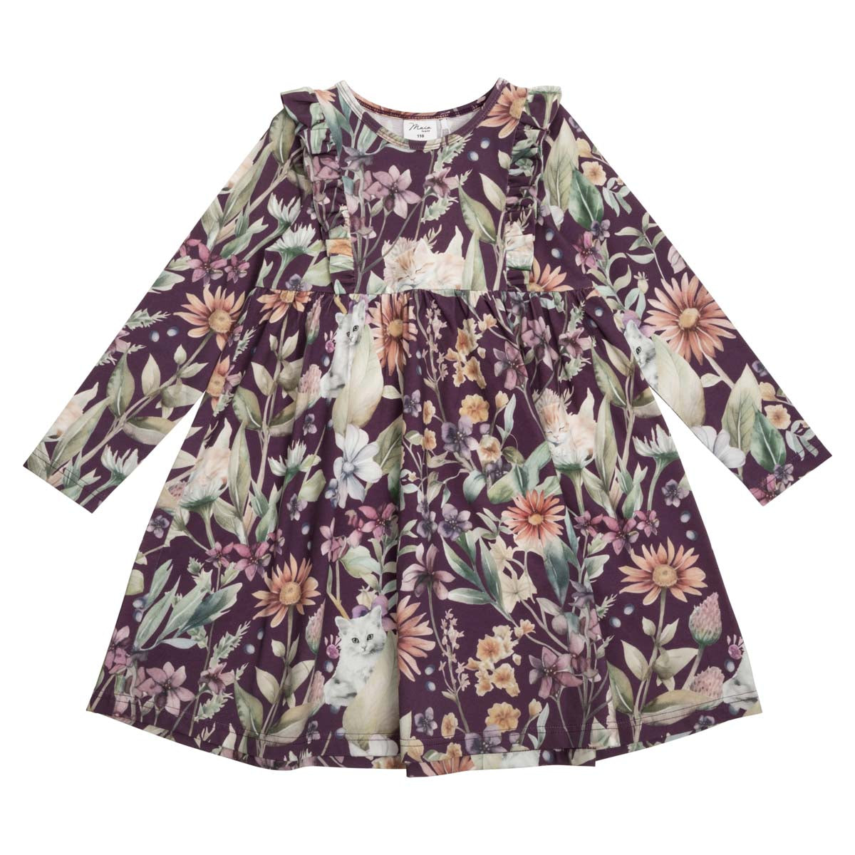 Catmint dress, purple