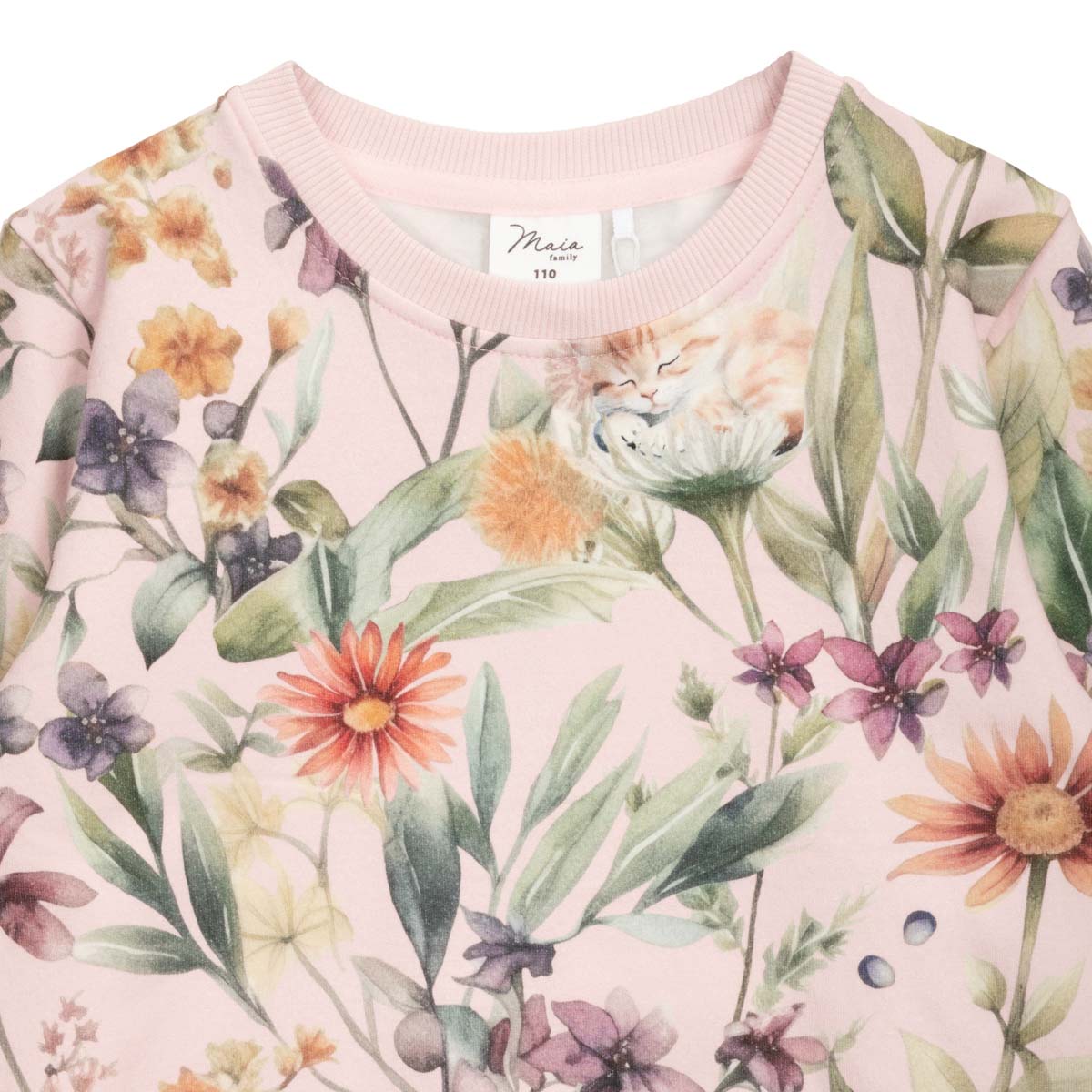 Catmint sweatshirt, pink