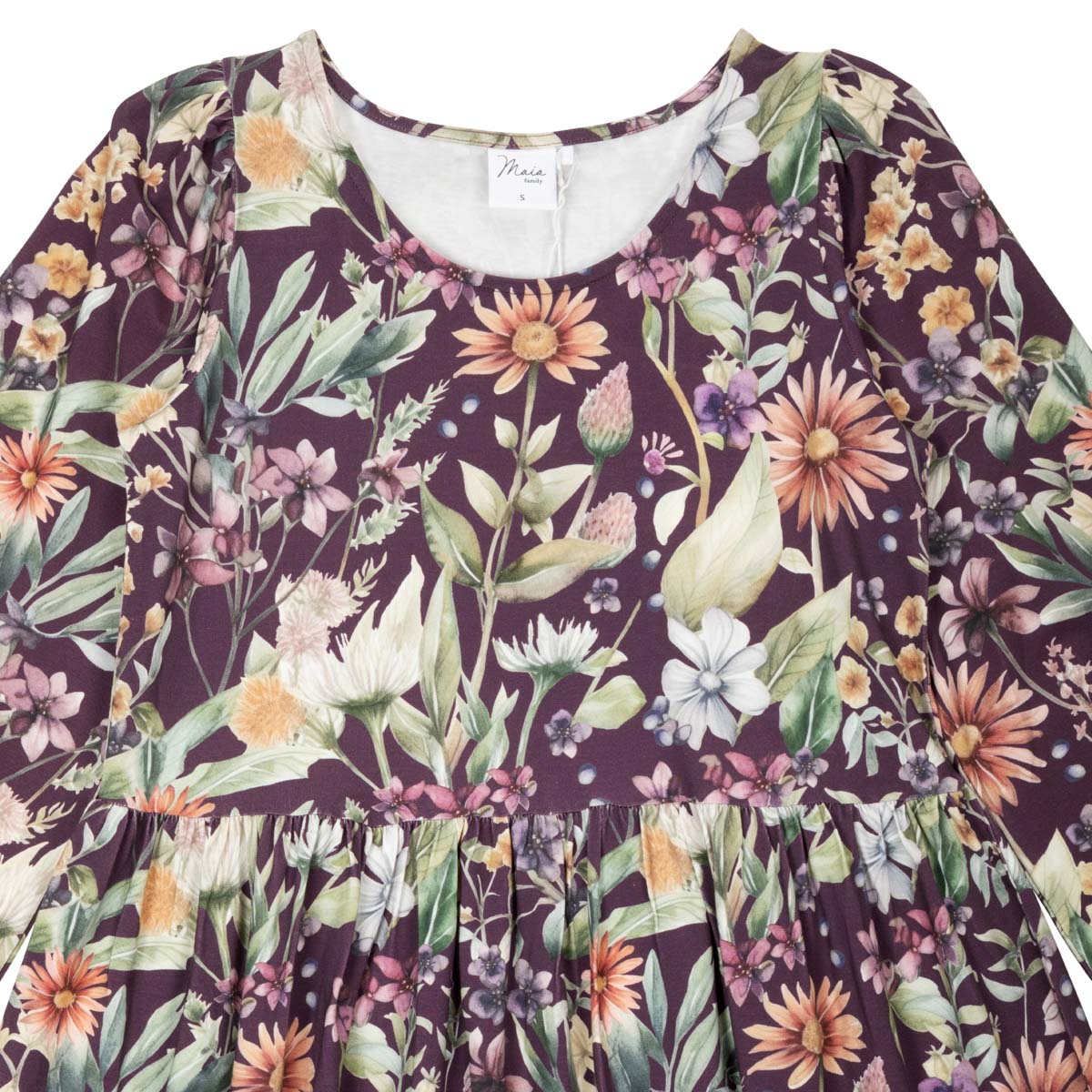 Iiris dress, Catmint, purple
