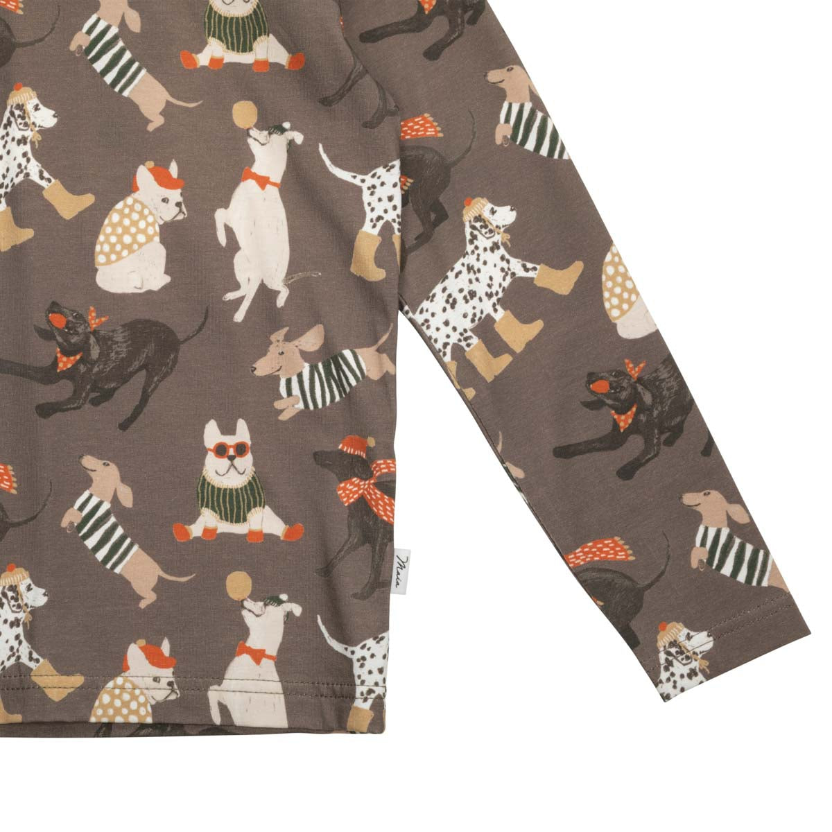 Dogs shirt, brown