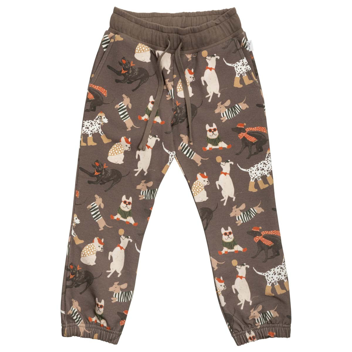 Dogs sweatpants, brown