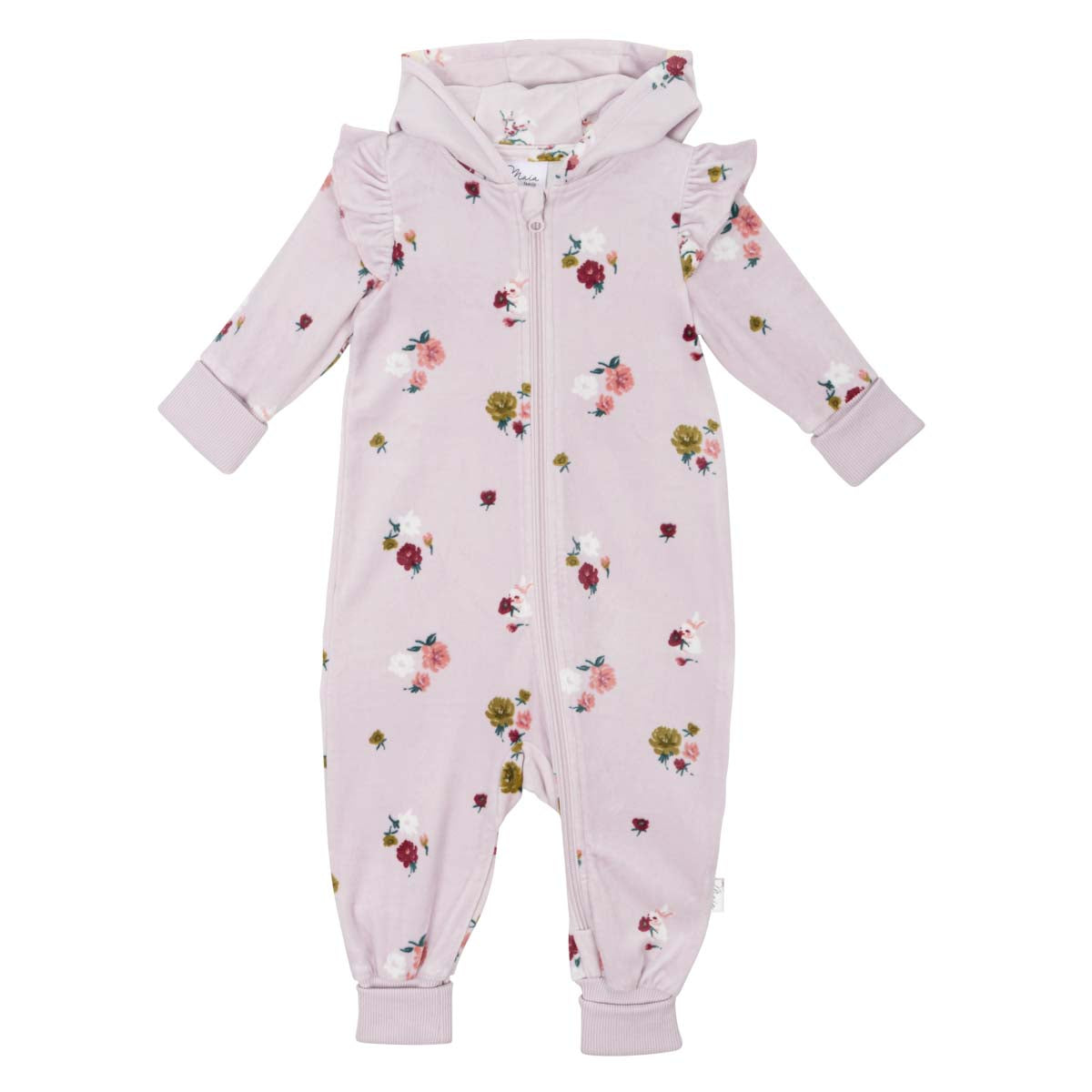 Nocturne baby overall, rose