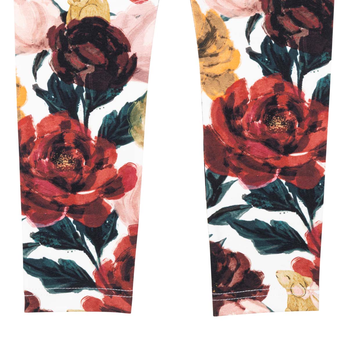 Bloomy leggings, dark red