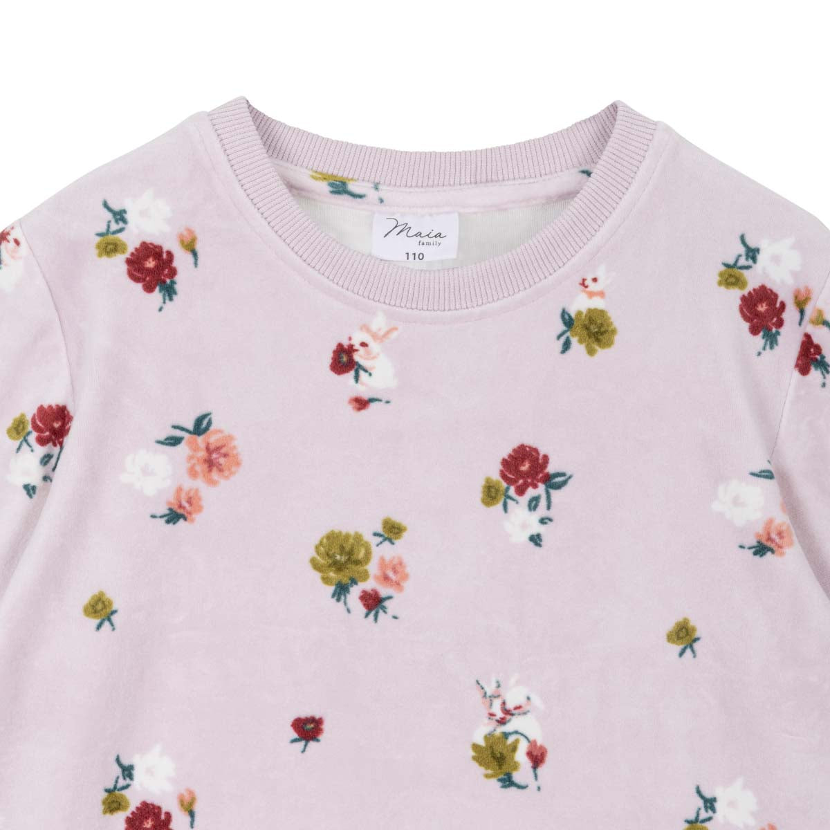 Nocturne velour shirt, rose