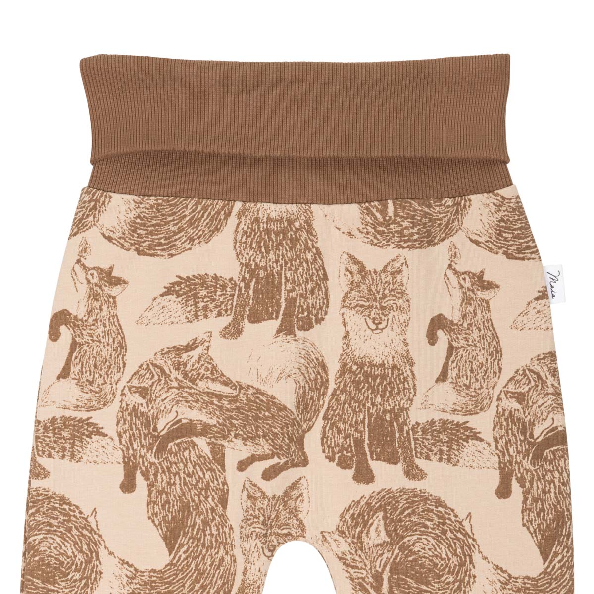 Foxes babies' sweatpants, beige