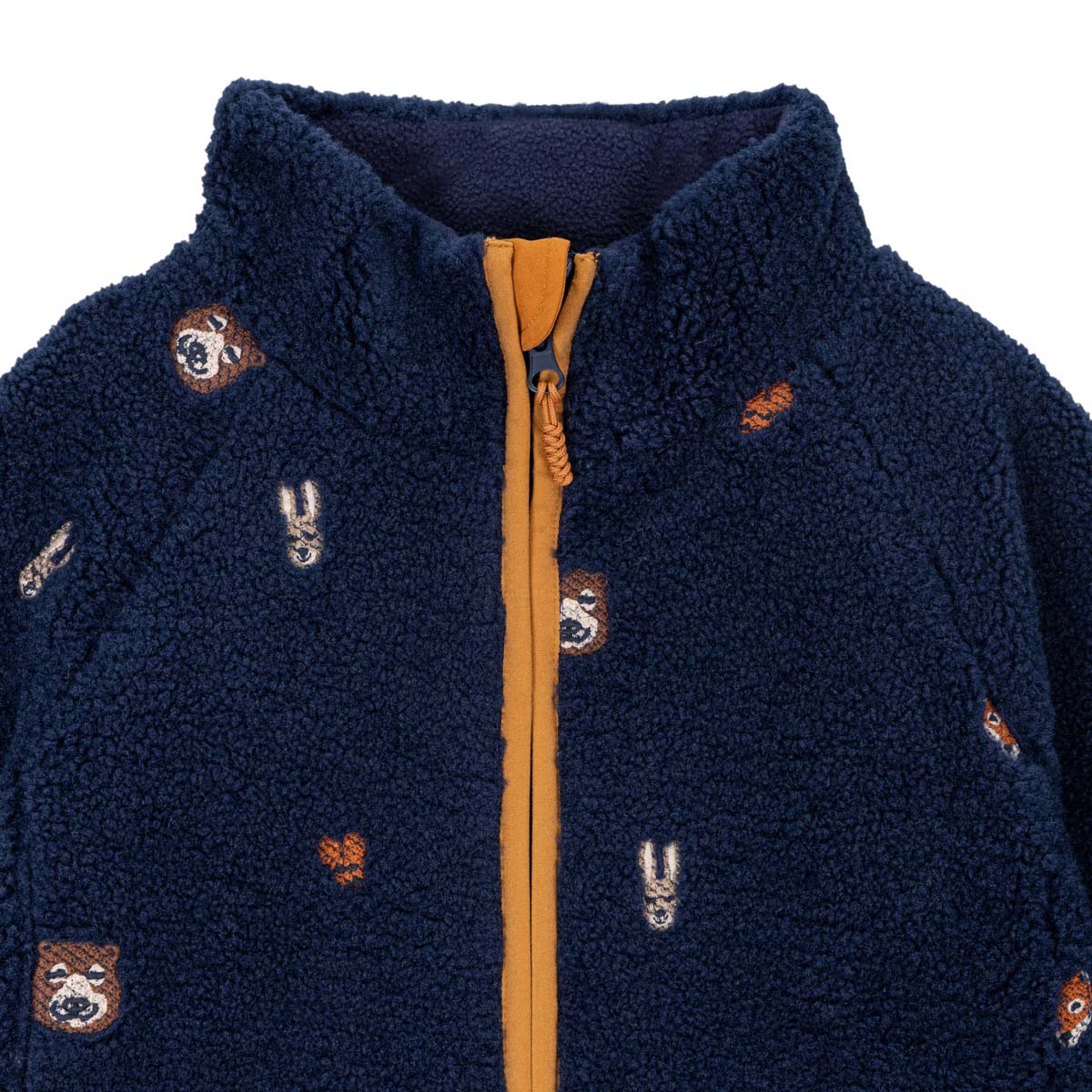 Rascals teddy jacket, dark blue