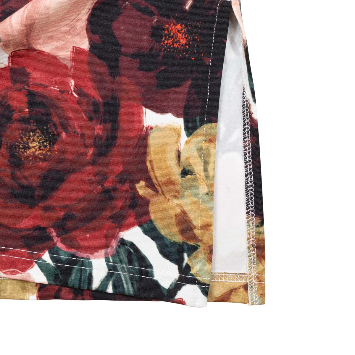 Katarina dress, Bloomy, dark red