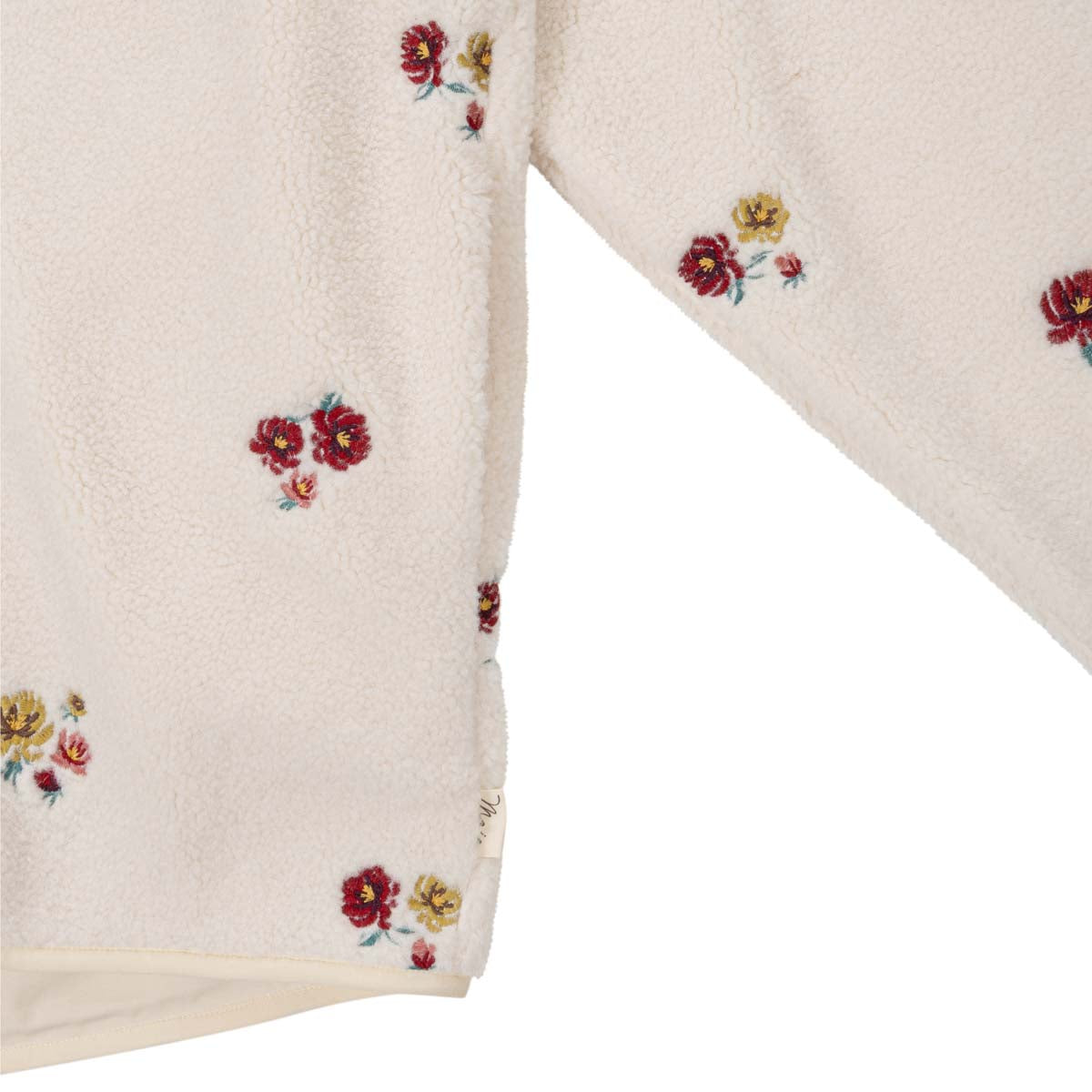 Miisa teddy jacket, Nocturne, natural white