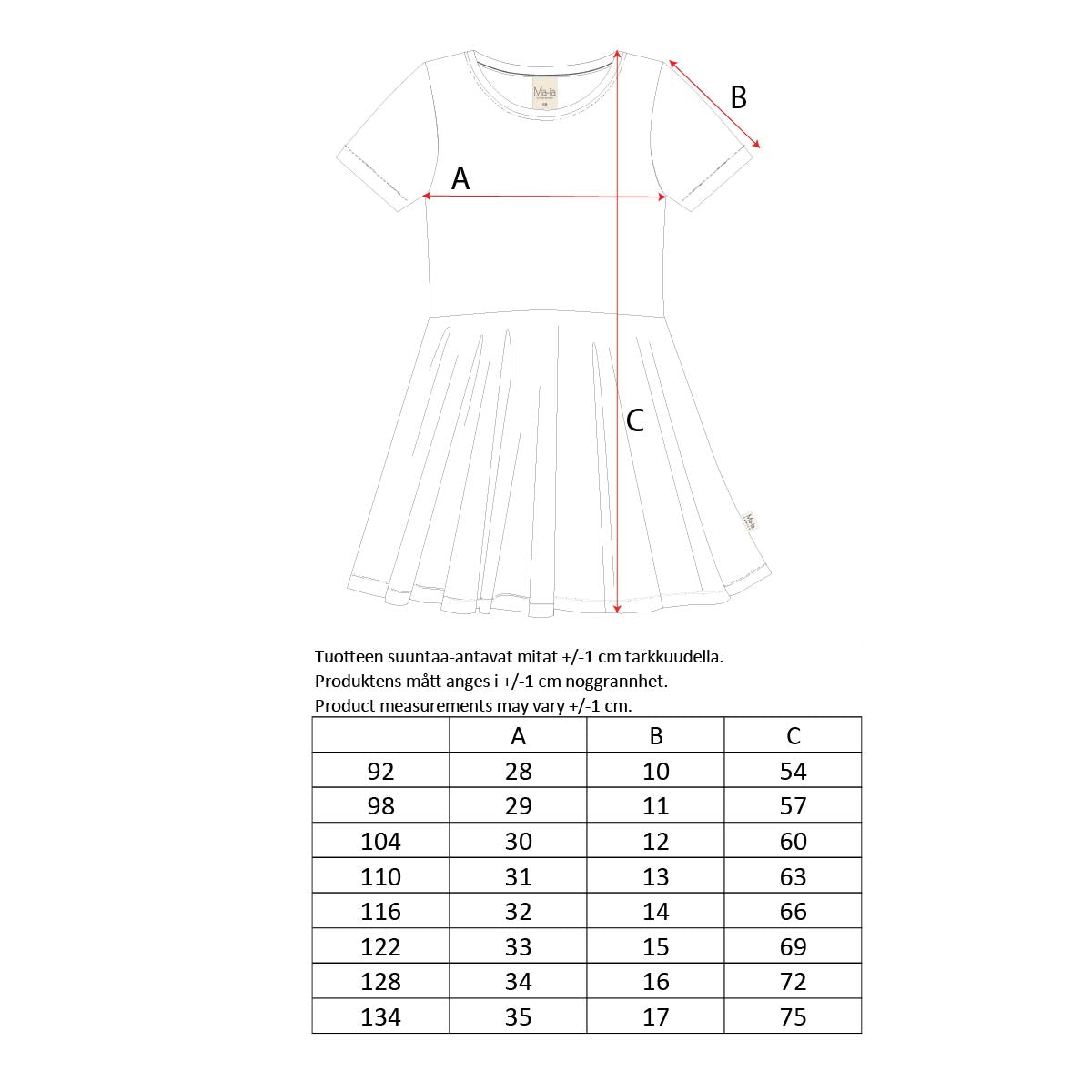 Lemon dress, natural white