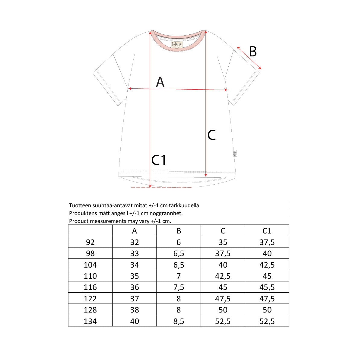 Fragola t-shirt, white