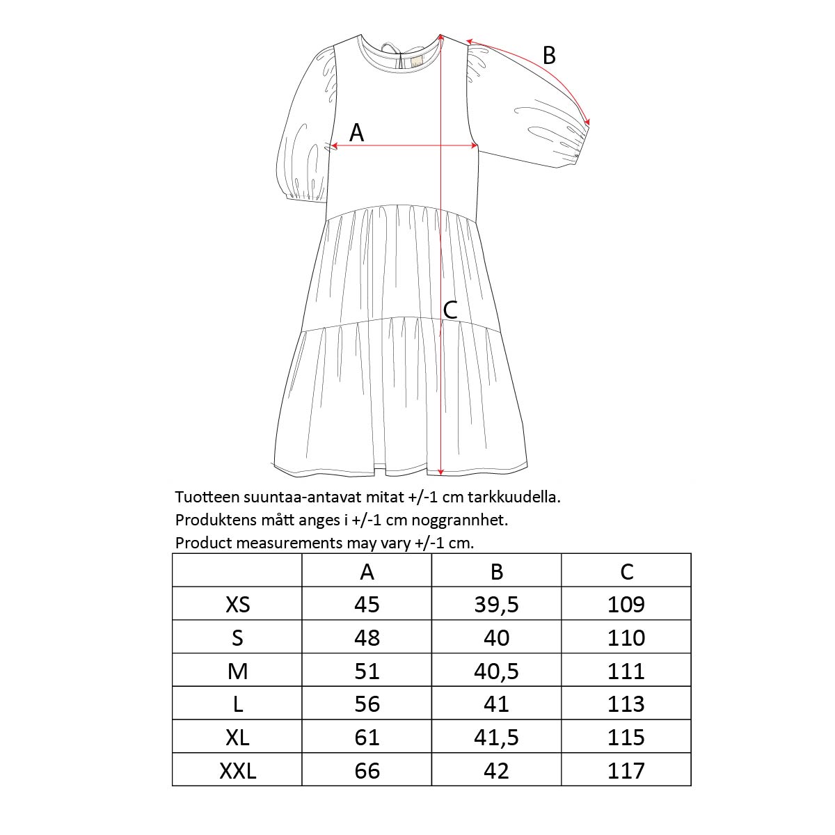 Leona dress, Check, light blue