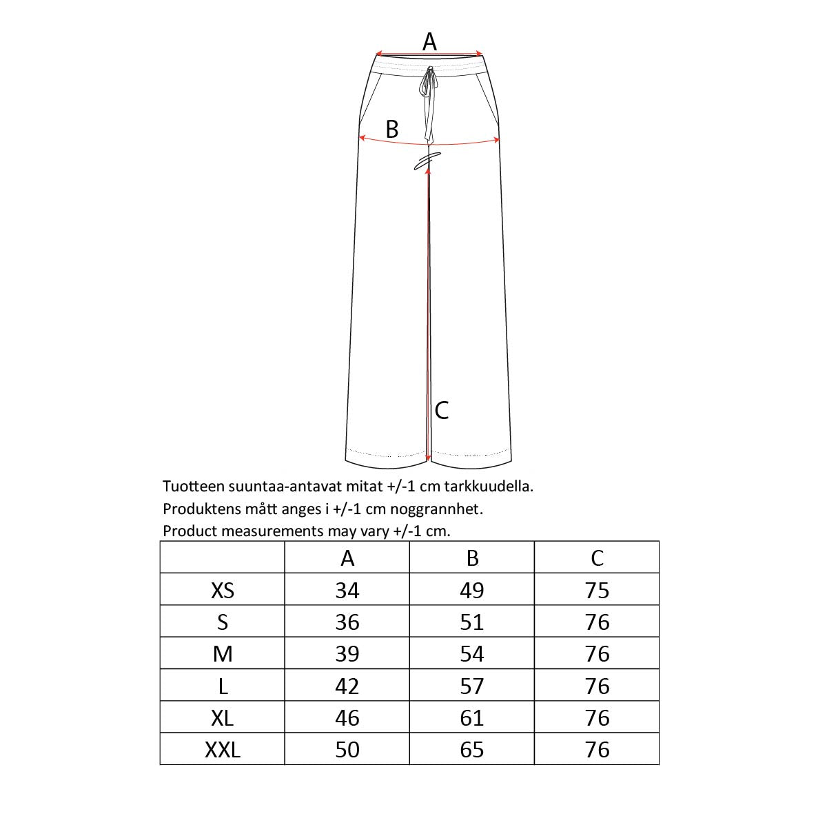 Lumina trousers for women, dark red