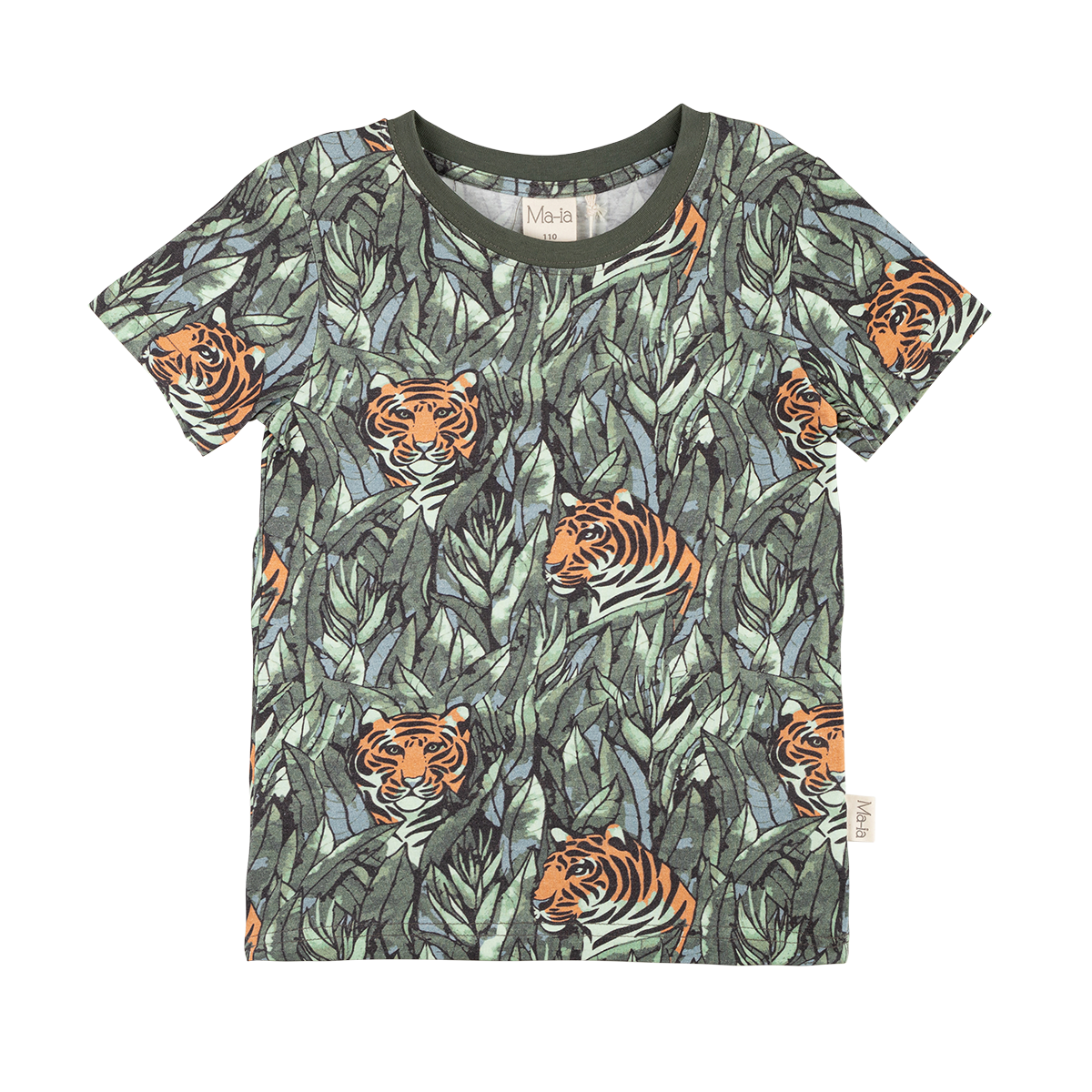 Tiger T-shirt, green