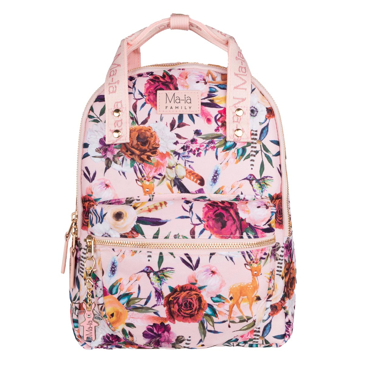 Bambi Backpack, small, pink