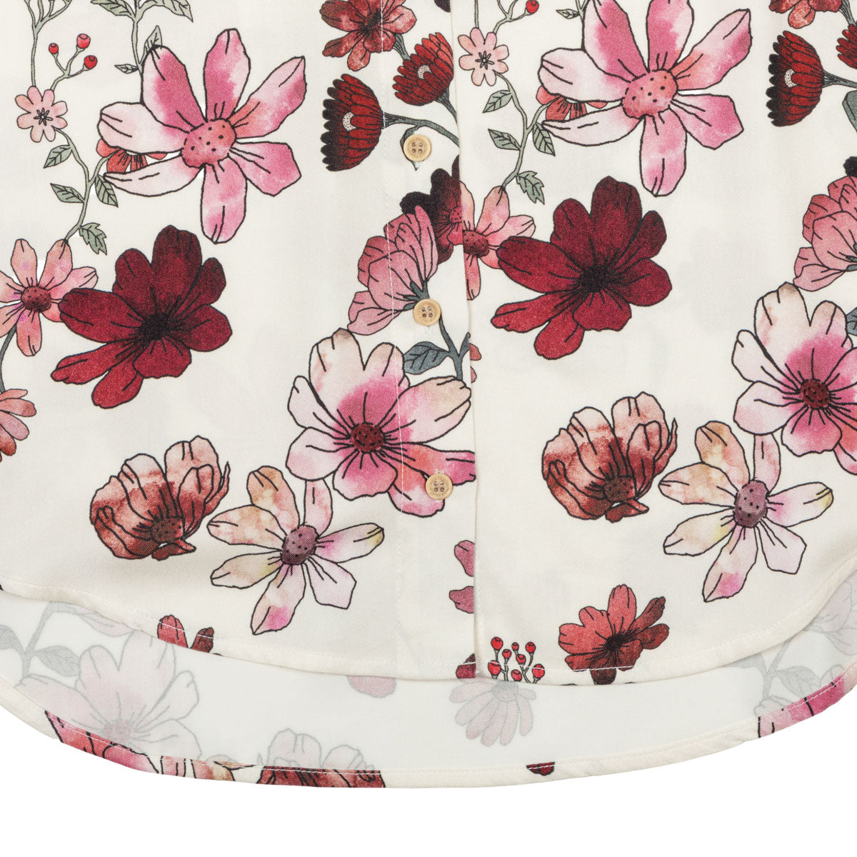 Julian shirt, Winter garden, natural white