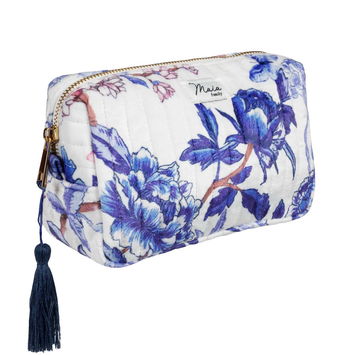 Ilo pouch Bluebird, natural white