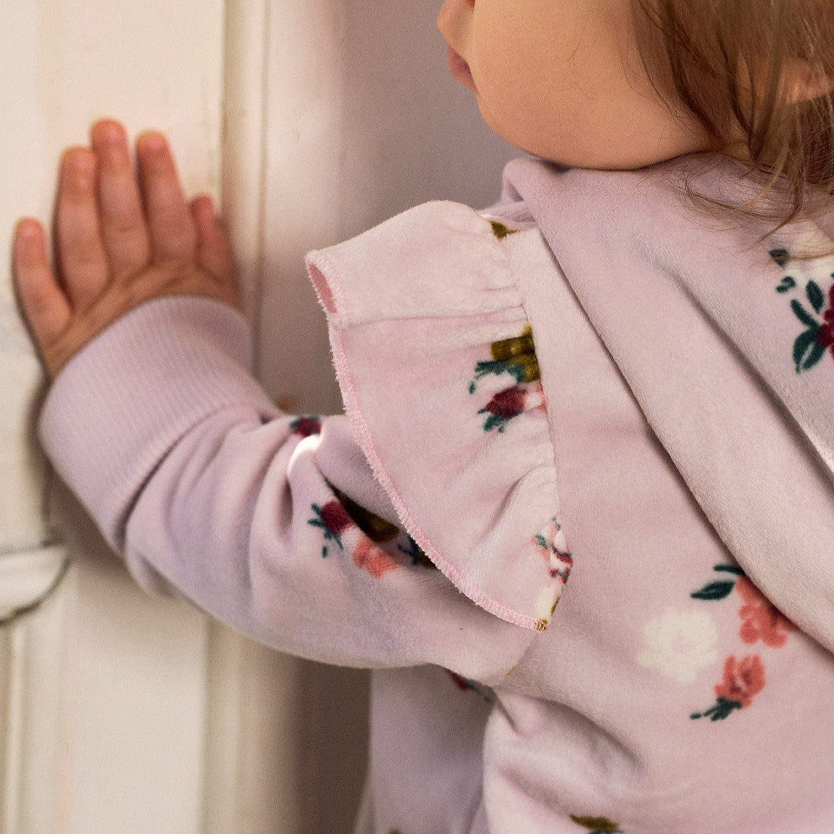 Nocturne baby overall, rose