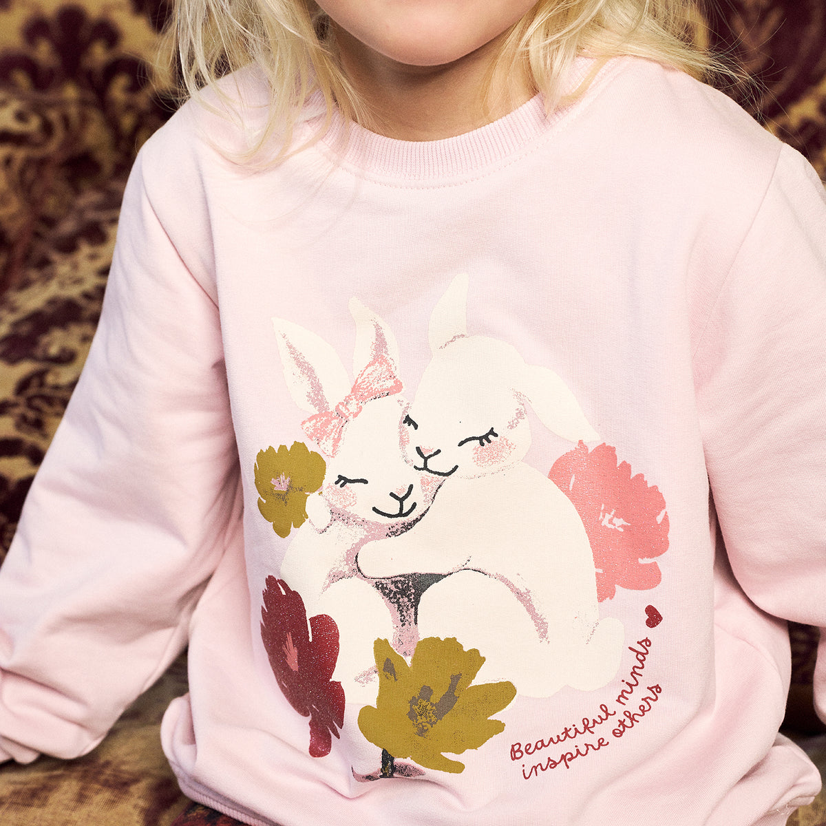 Bunny hug sweatshirt, rose