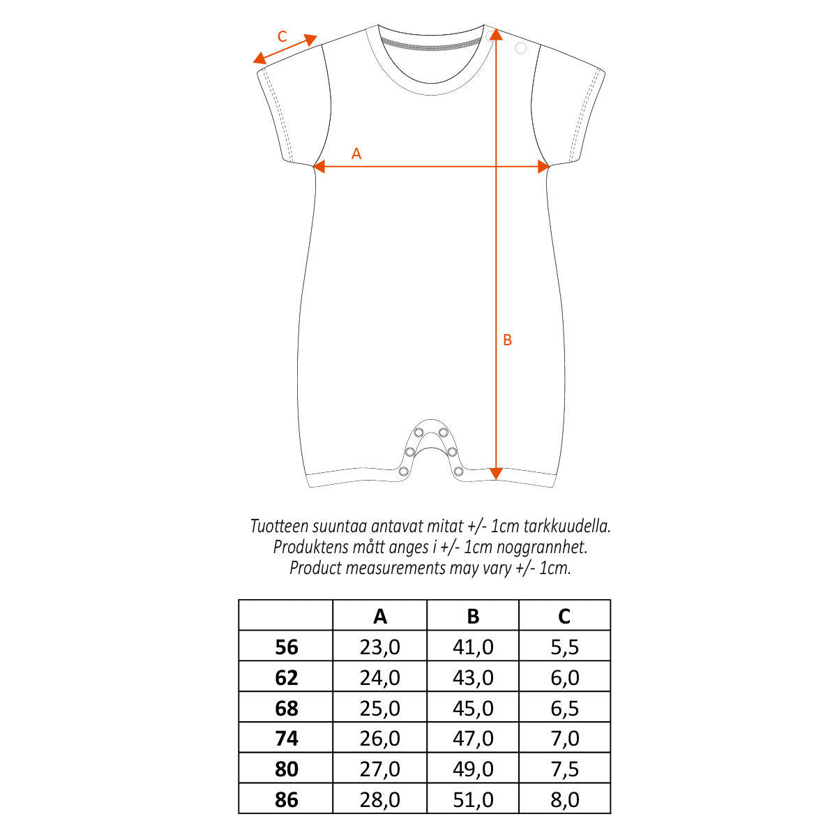 Rainforest playsuit, natural white