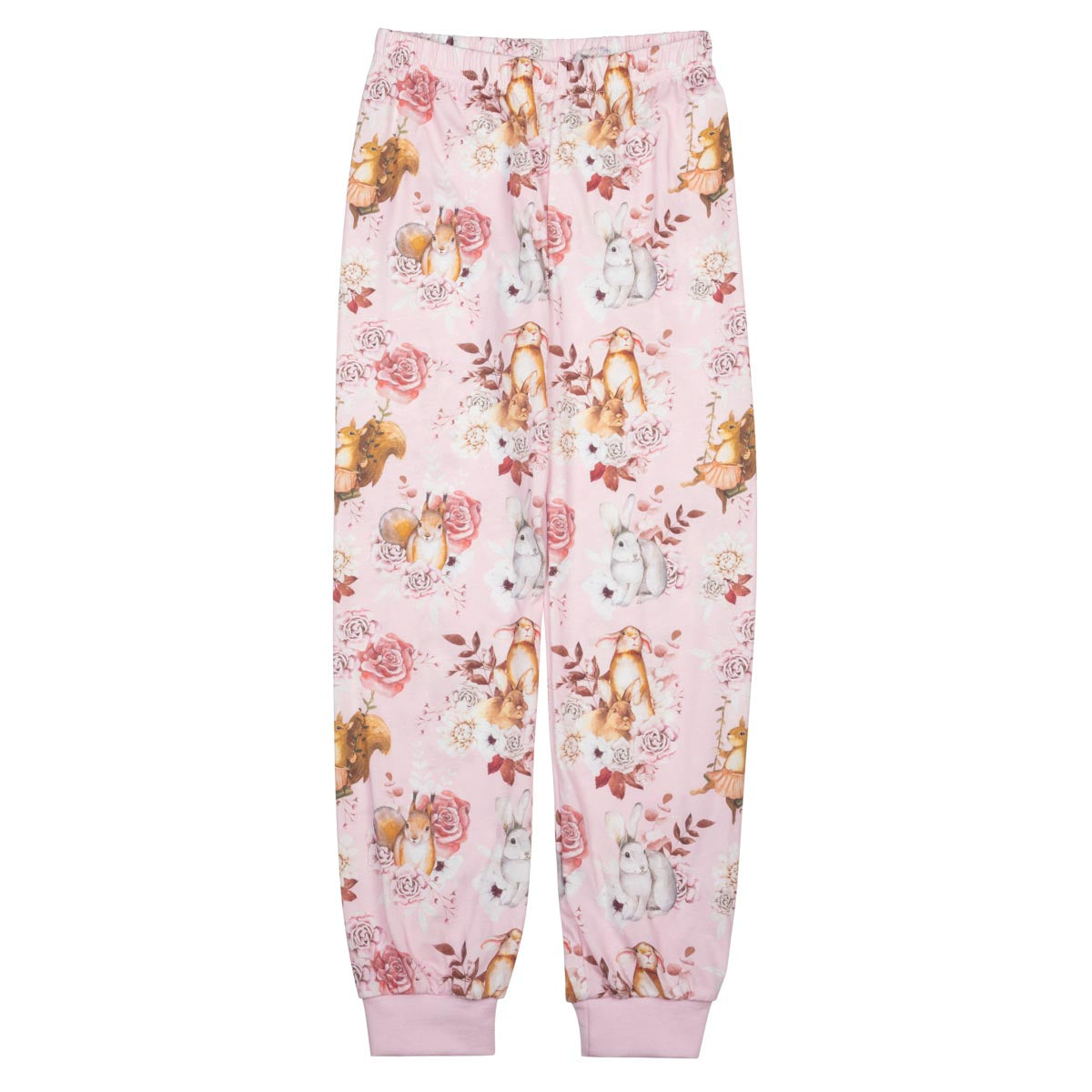 Forest Animals pyjama, rose