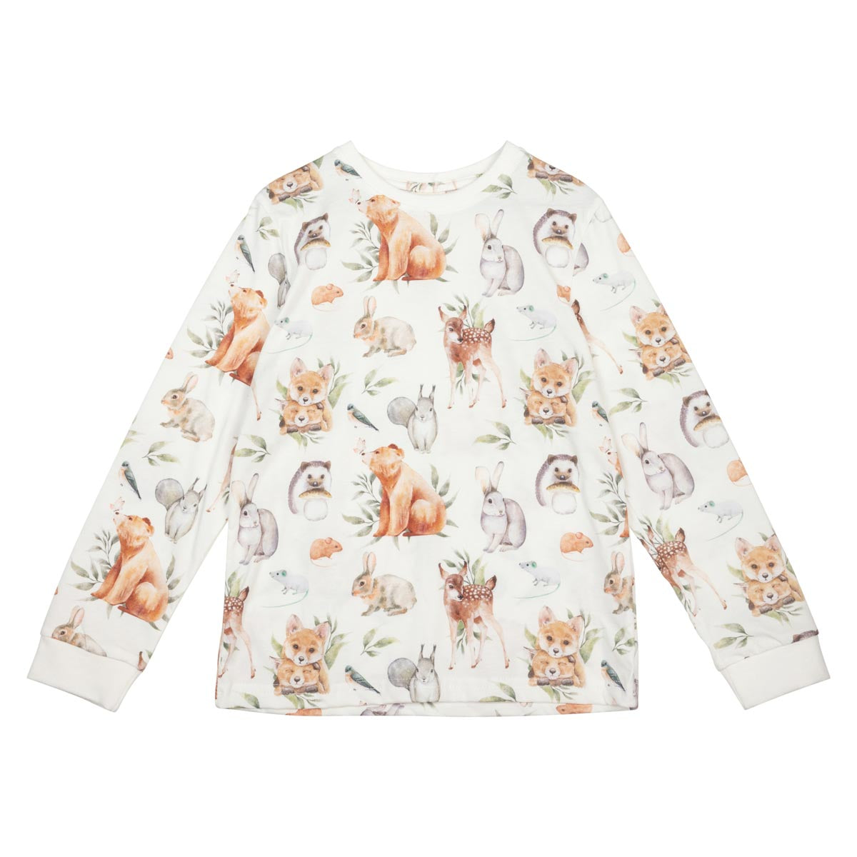 Forest Animals pyjama, ecru