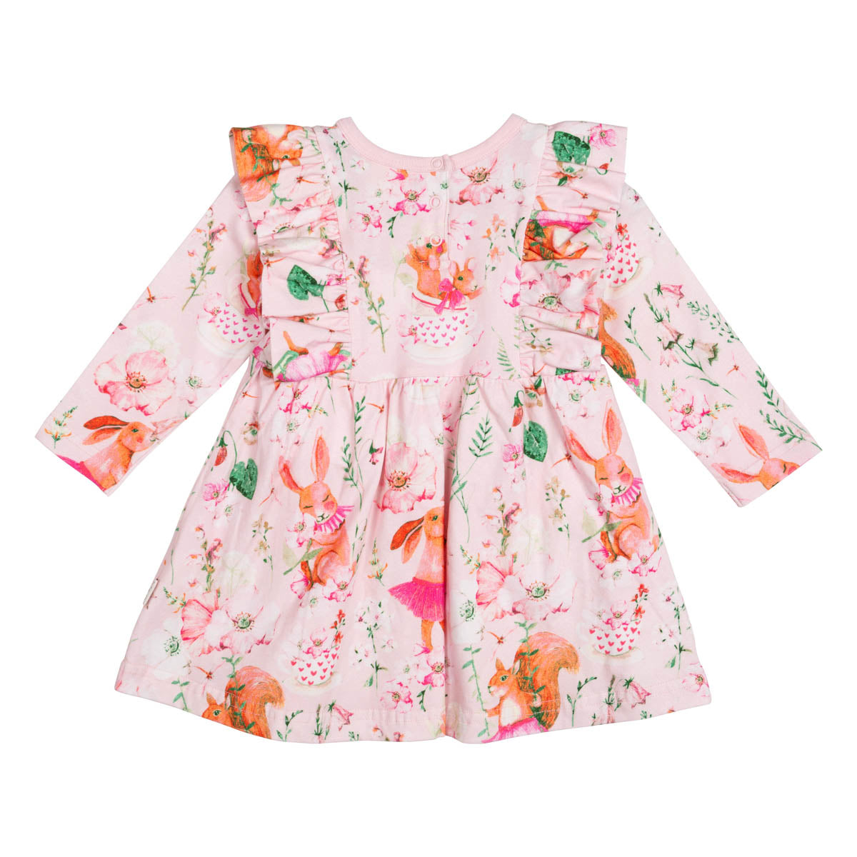 Fairyland baby dress, rose