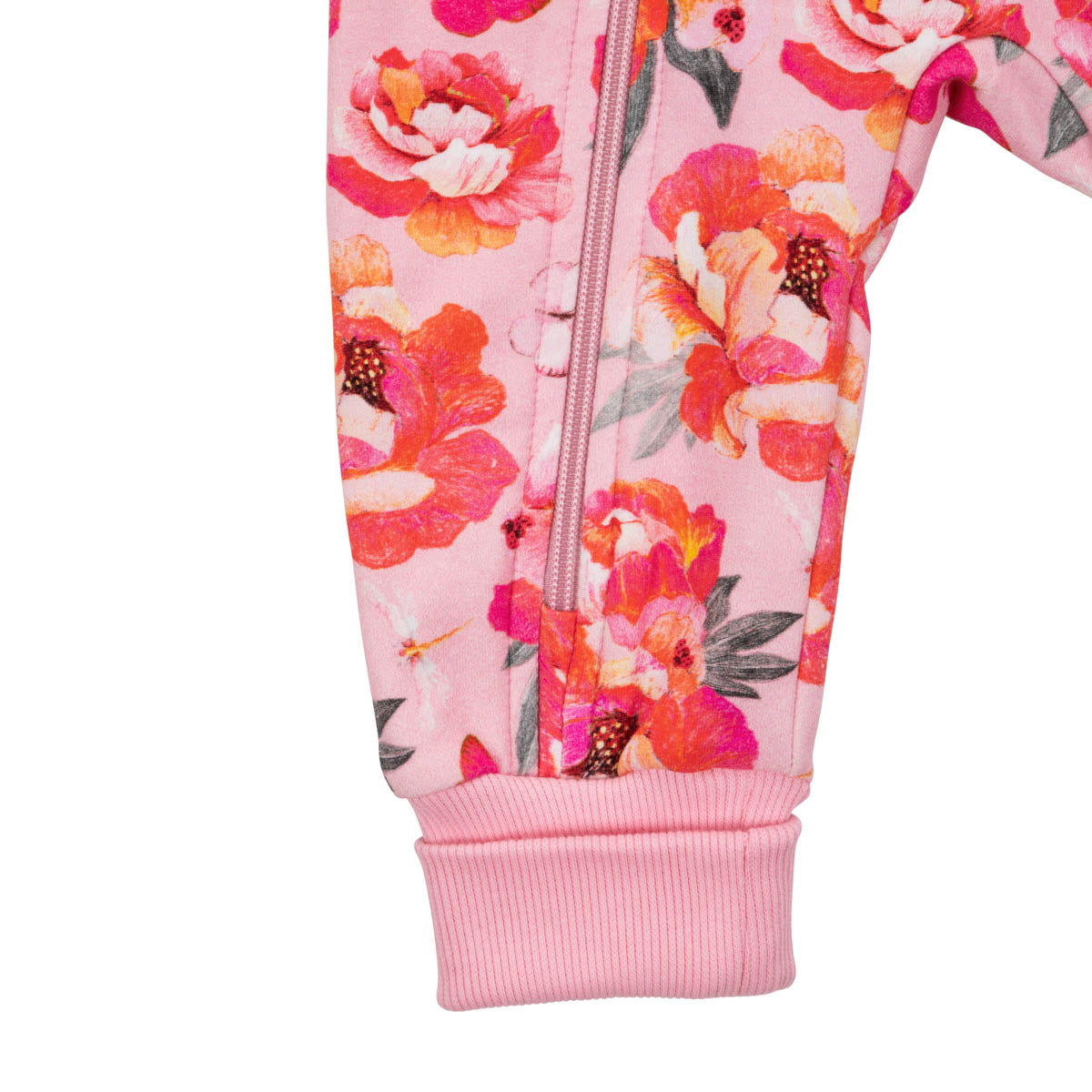 Peonies overalls, pink