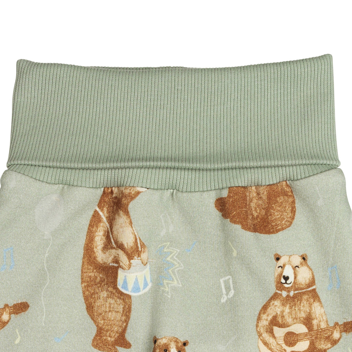 Bears baby trousers, light green