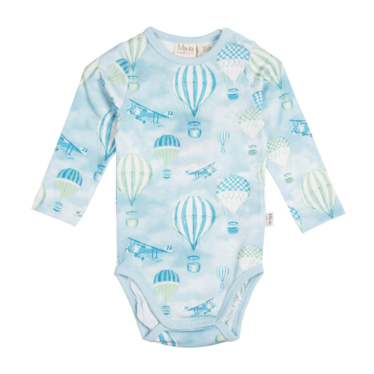 Flight bodysuit, light blue