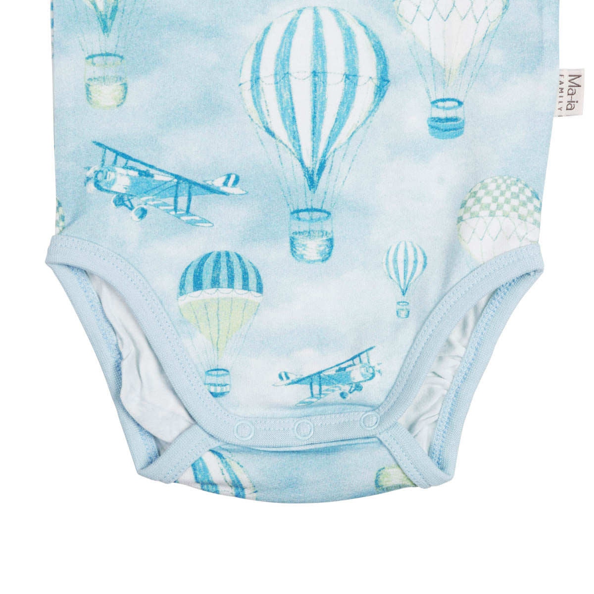 Flight bodysuit, light blue