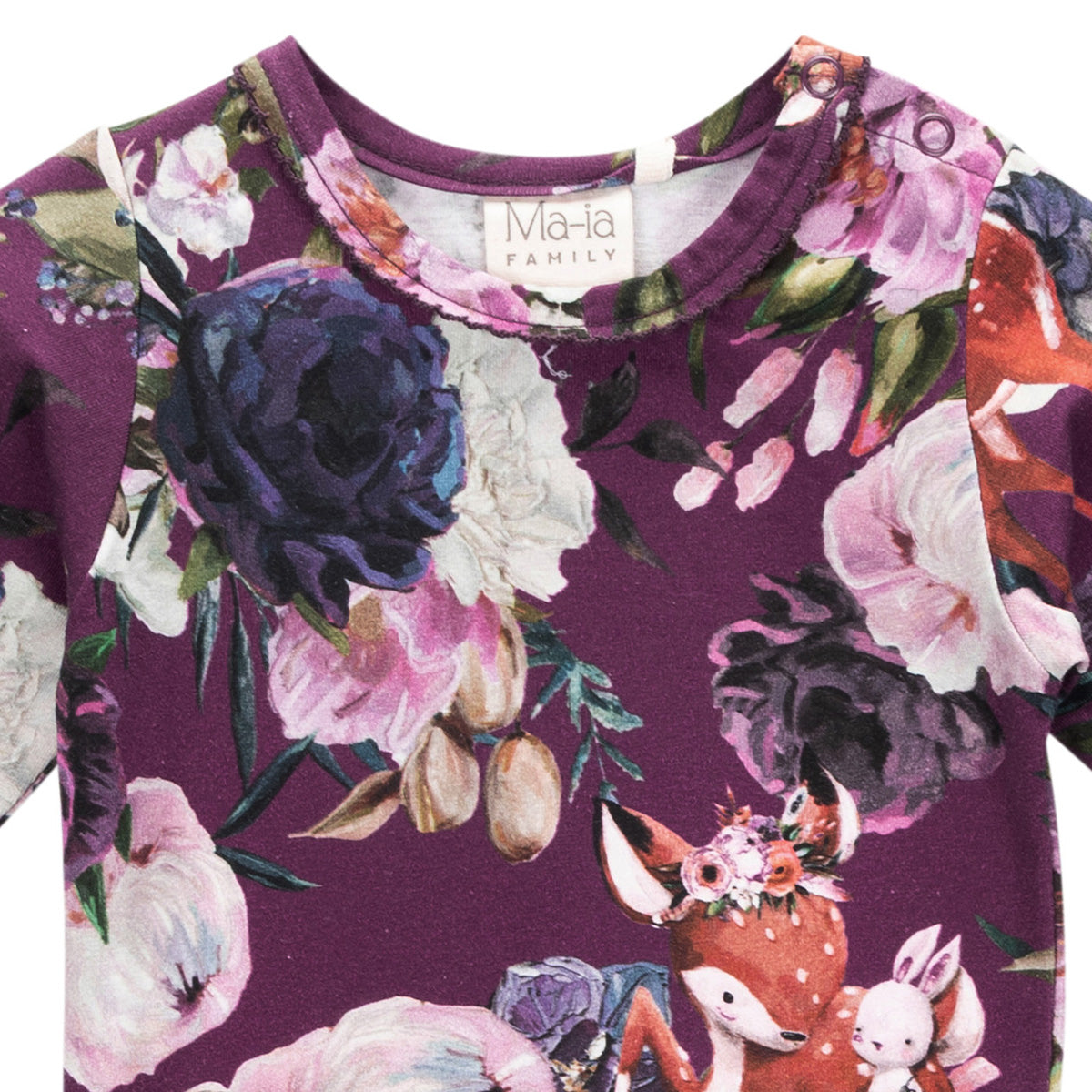 Bambi bodysuit, purple