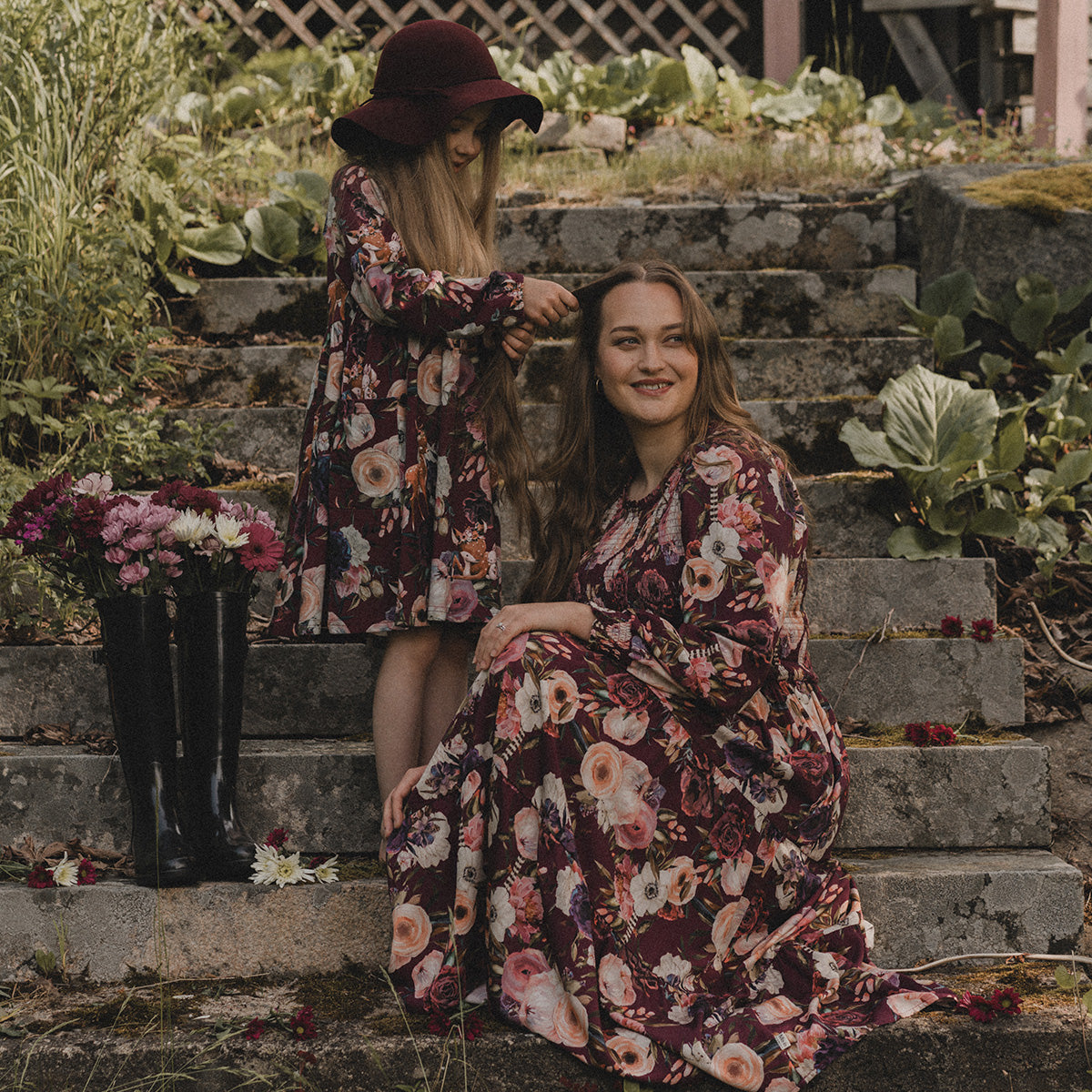 Bambi dress, purple