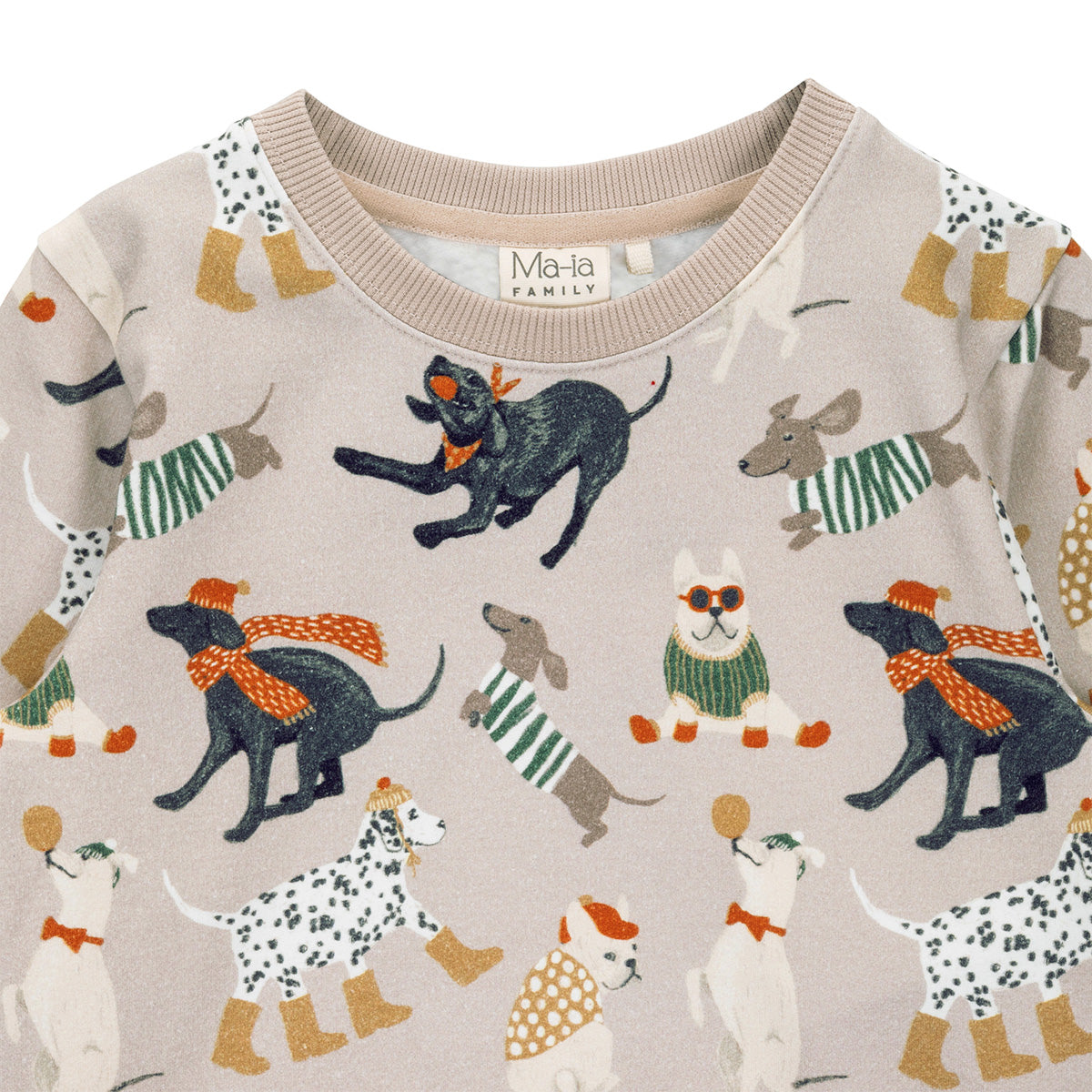 Dogs college shirt, beige