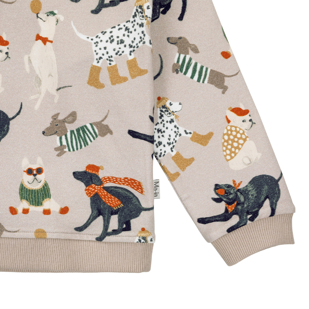 Dogs college shirt, beige