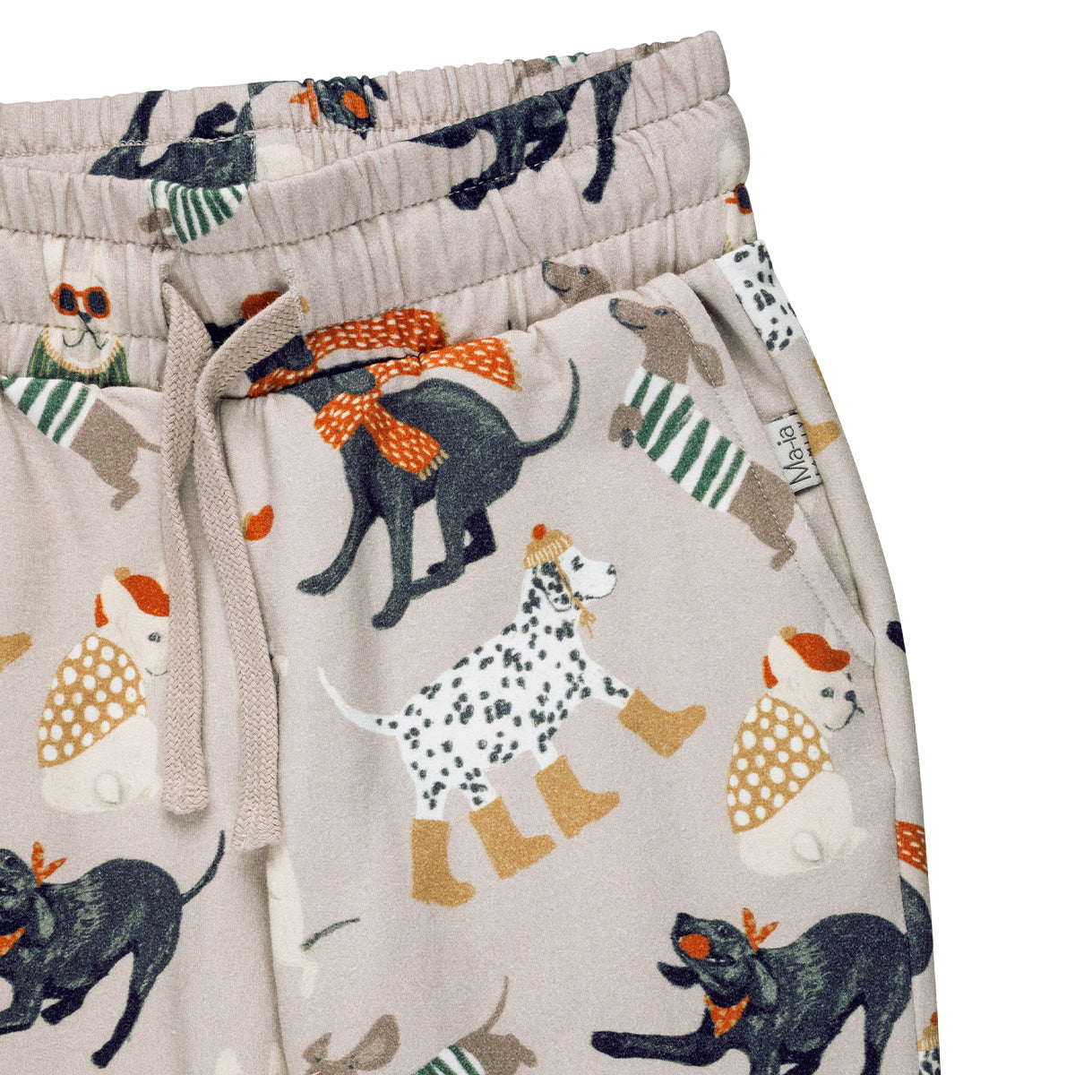 Dogs college trousers, beige