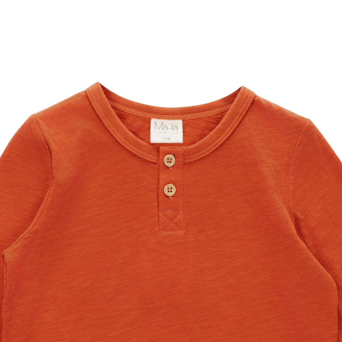 Logan shirt, rust red