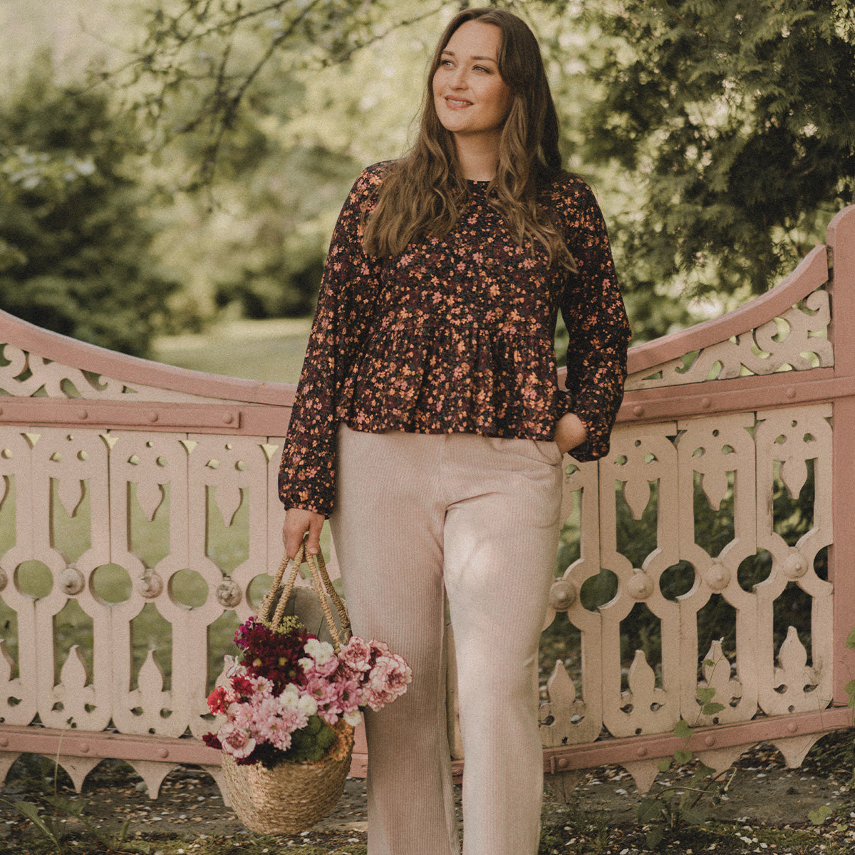 Lucille shirt, Primrose, black