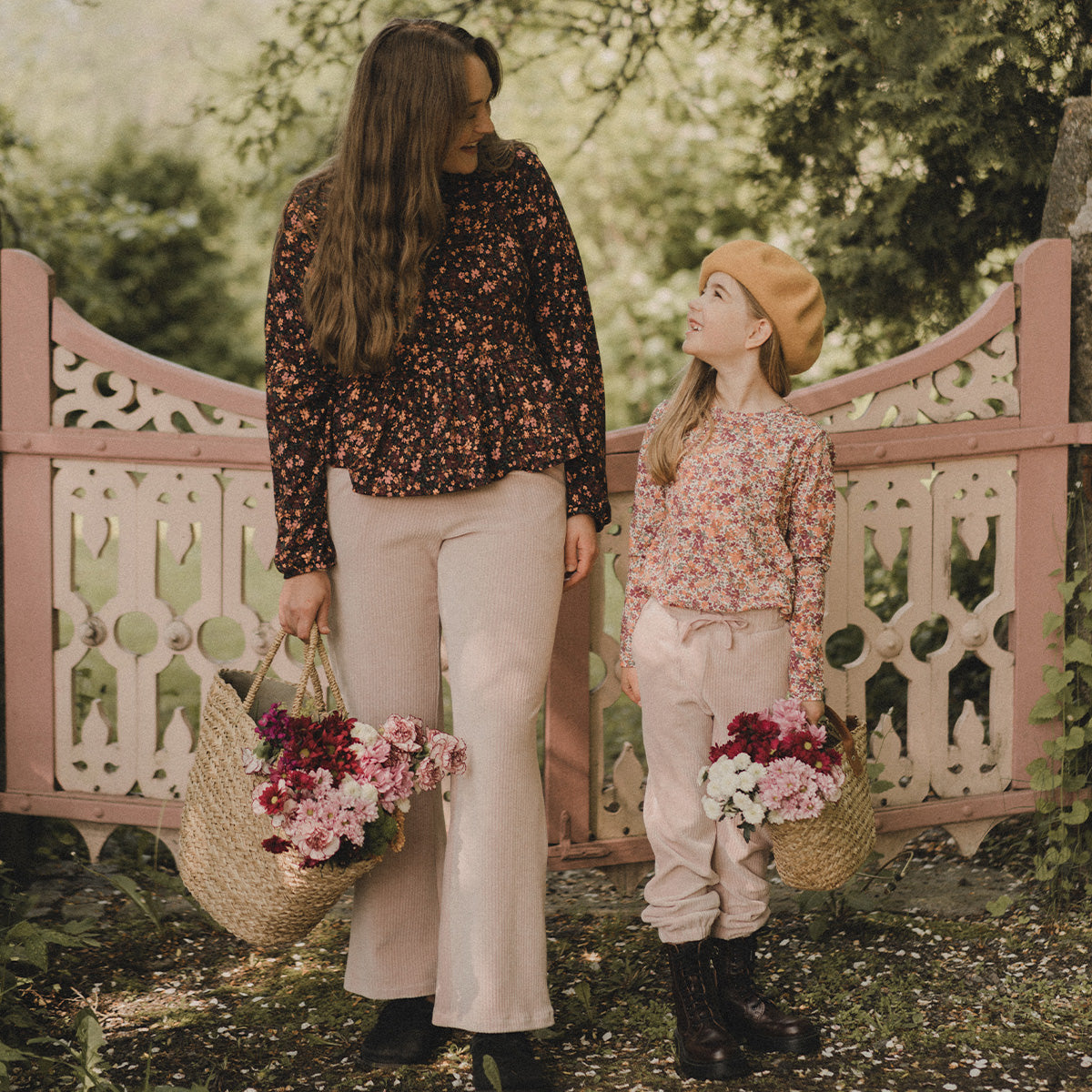 Lumina trousers for women, rose