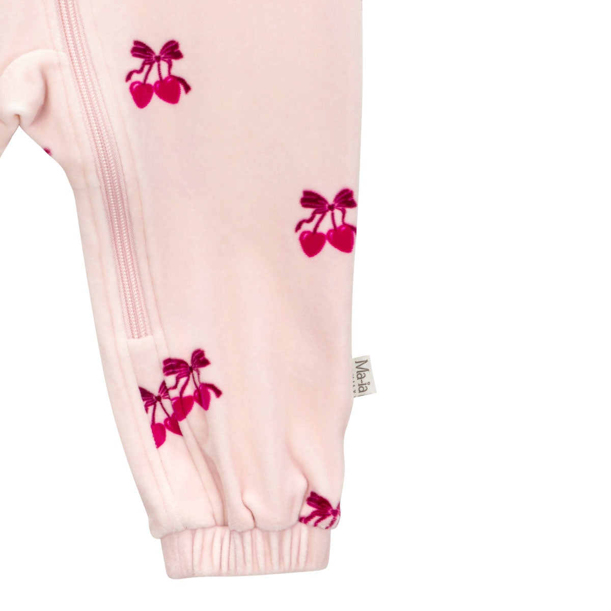 Morelli velour overalls, rose